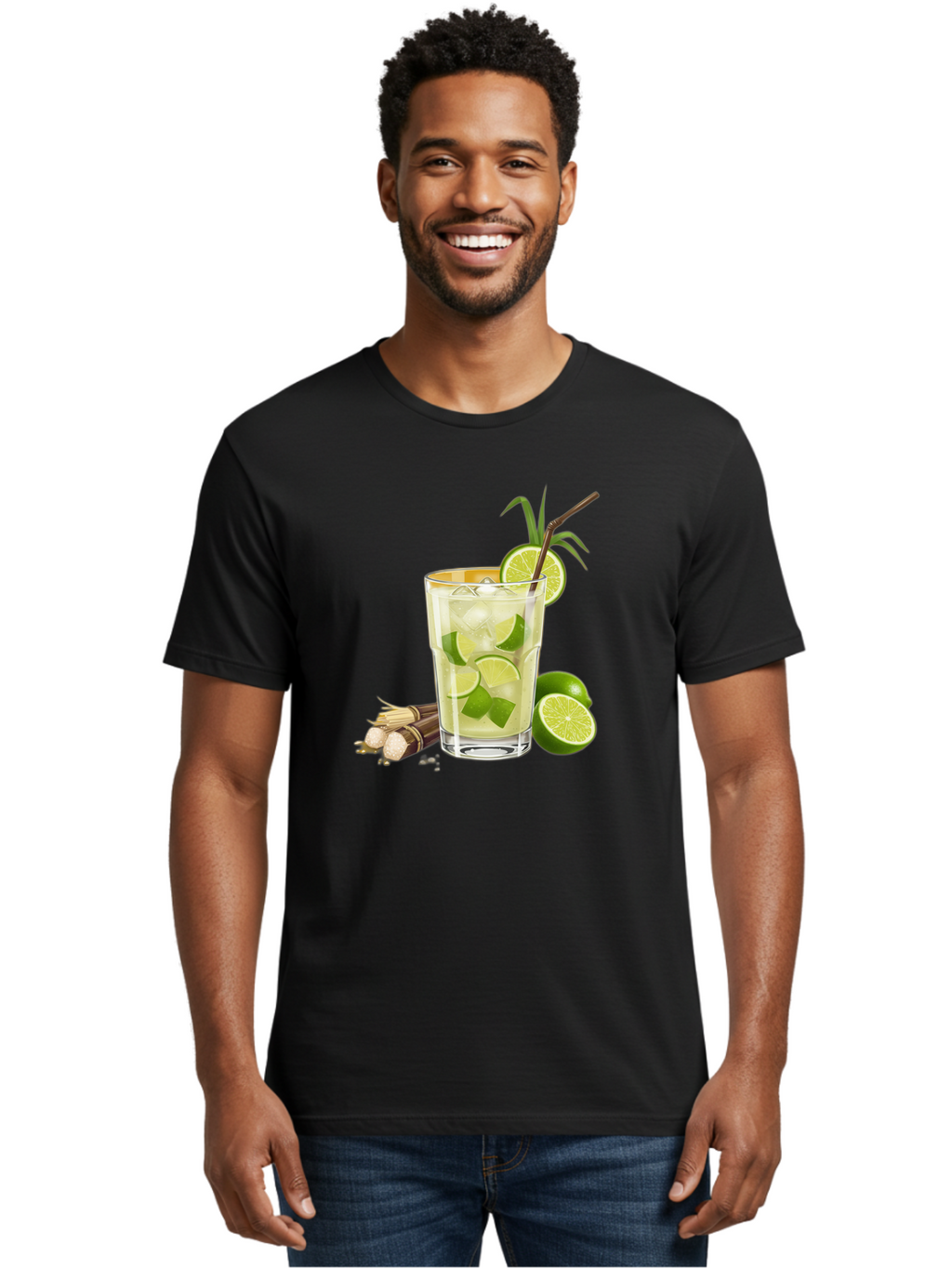Caipirinha Men'S Graphic Tee, 100% Cotton, Comfortable Casual Summer Wear, Machine Washable, Vintage Camera, Old Camera, Antique Camera, Black Camera, Classic Photography, Photography Equipment, Nostalgic Device, Film Camera, Camera Art Bal928