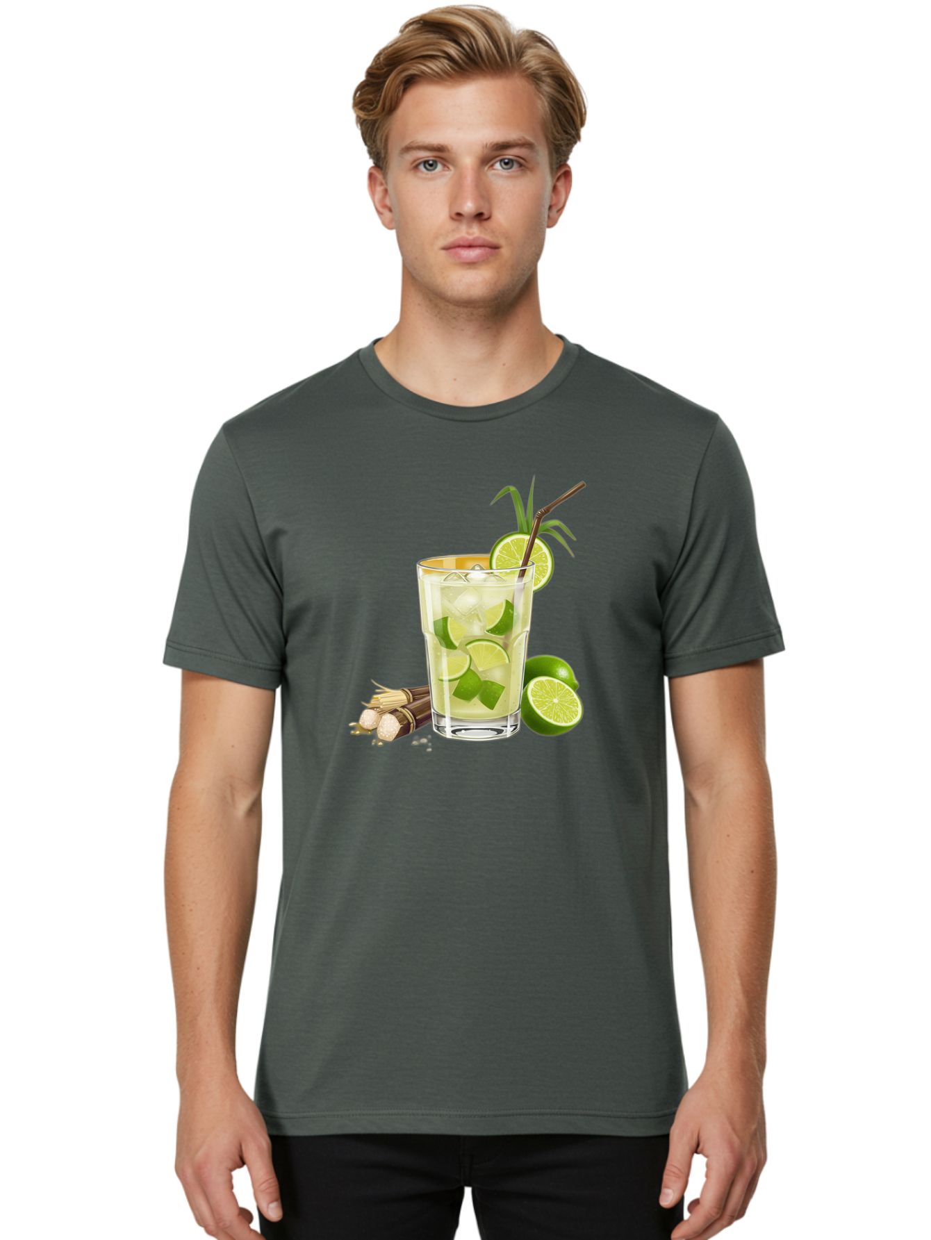 Caipirinha Men'S Graphic Tee, 100% Cotton, Comfortable Casual Summer Wear, Machine Washable, Vintage Camera, Old Camera, Antique Camera, Black Camera, Classic Photography, Photography Equipment, Nostalgic Device, Film Camera, Camera Art Bal928