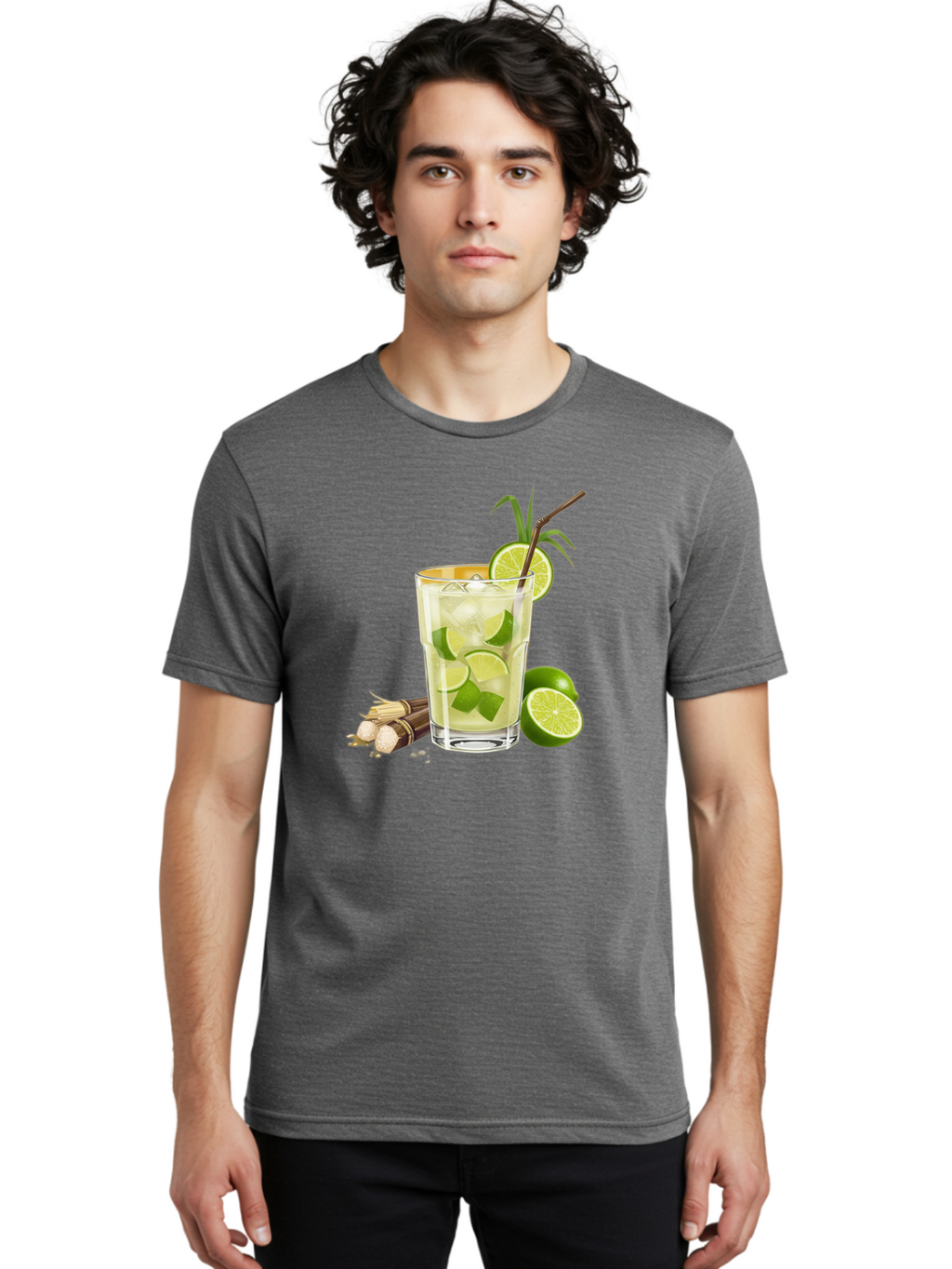 Caipirinha Men'S Graphic Tee, 100% Cotton, Comfortable Casual Summer Wear, Machine Washable, Vintage Camera, Old Camera, Antique Camera, Black Camera, Classic Photography, Photography Equipment, Nostalgic Device, Film Camera, Camera Art Bal928