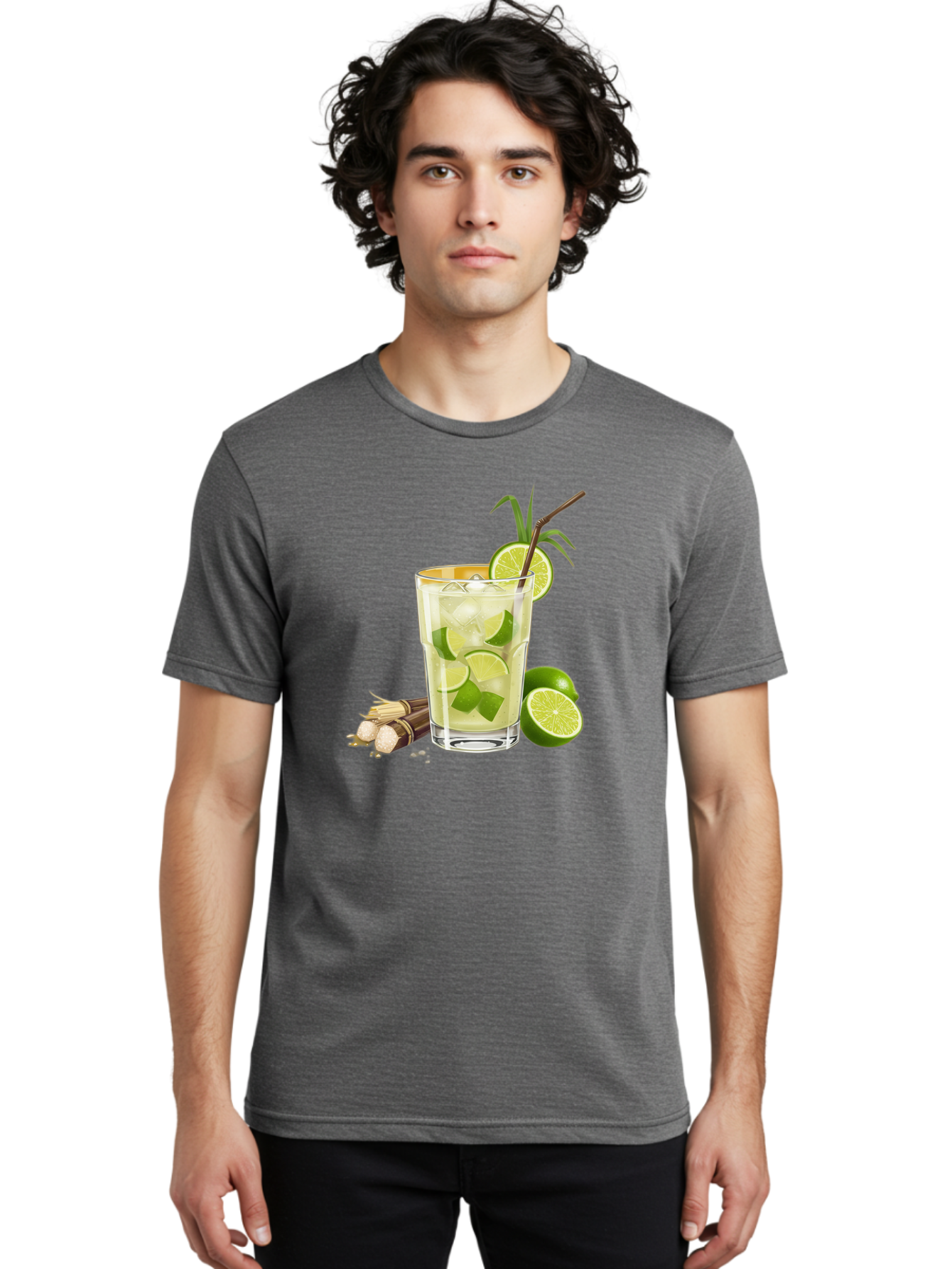 Caipirinha Men'S Graphic Tee, 100% Cotton, Comfortable Casual Summer Wear, Machine Washable, Vintage Camera, Old Camera, Antique Camera, Black Camera, Classic Photography, Photography Equipment, Nostalgic Device, Film Camera, Camera Art Bal928