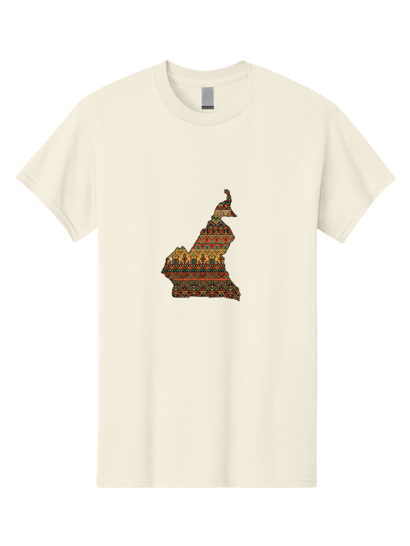 Cameroon-Map-Pattern Men'S Graphic Tee, 100% Cotton, Comfortable Casual Summer Wear, Machine Washable, Vintage Camera, Old Camera, Antique Camera, Black Camera, Classic Photography, Photography Equipment, Nostalgic Device, Film Camera, Bal931