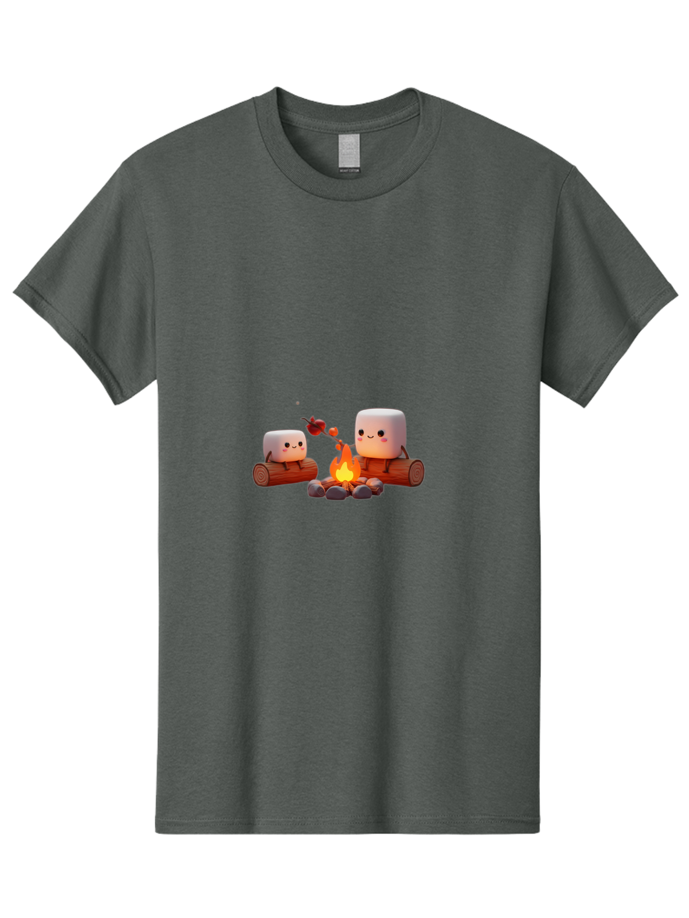 Camping-Marshmallows Men'S Graphic Tee, 100% Cotton, Comfortable Casual Summer Wear, Machine Washable, Vintage Camera, Old Camera, Antique Camera, Black Camera, Classic Photography, Photography Equipment, Nostalgic Device, Film Camera, Bal932