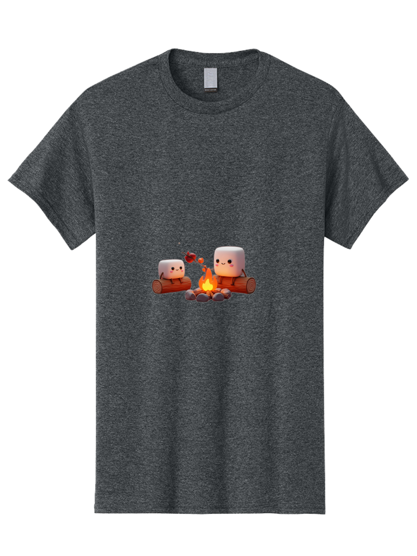 Camping-Marshmallows Men'S Graphic Tee, 100% Cotton, Comfortable Casual Summer Wear, Machine Washable, Vintage Camera, Old Camera, Antique Camera, Black Camera, Classic Photography, Photography Equipment, Nostalgic Device, Film Camera, Bal932