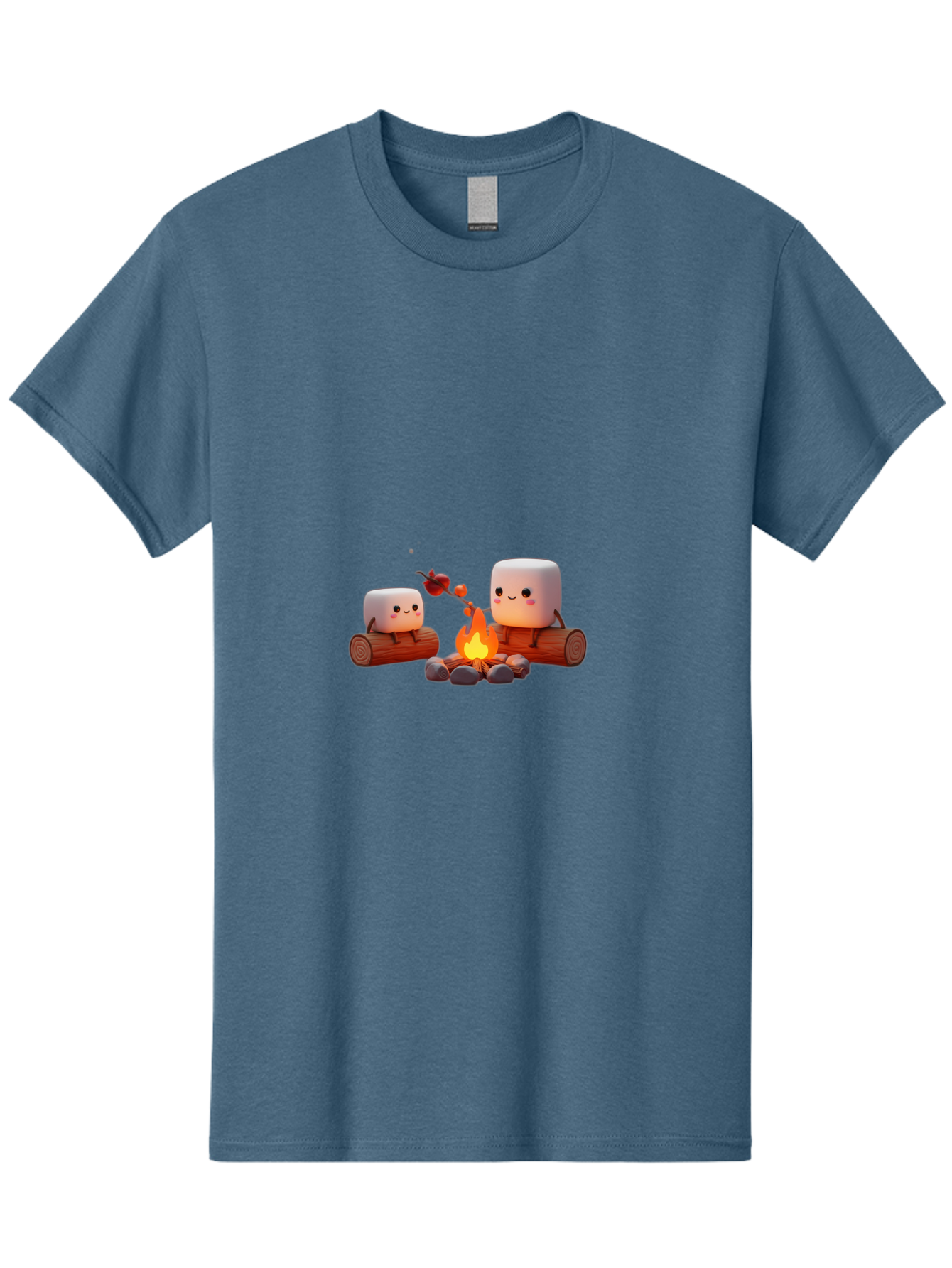 Camping-Marshmallows Men'S Graphic Tee, 100% Cotton, Comfortable Casual Summer Wear, Machine Washable, Vintage Camera, Old Camera, Antique Camera, Black Camera, Classic Photography, Photography Equipment, Nostalgic Device, Film Camera, Bal932