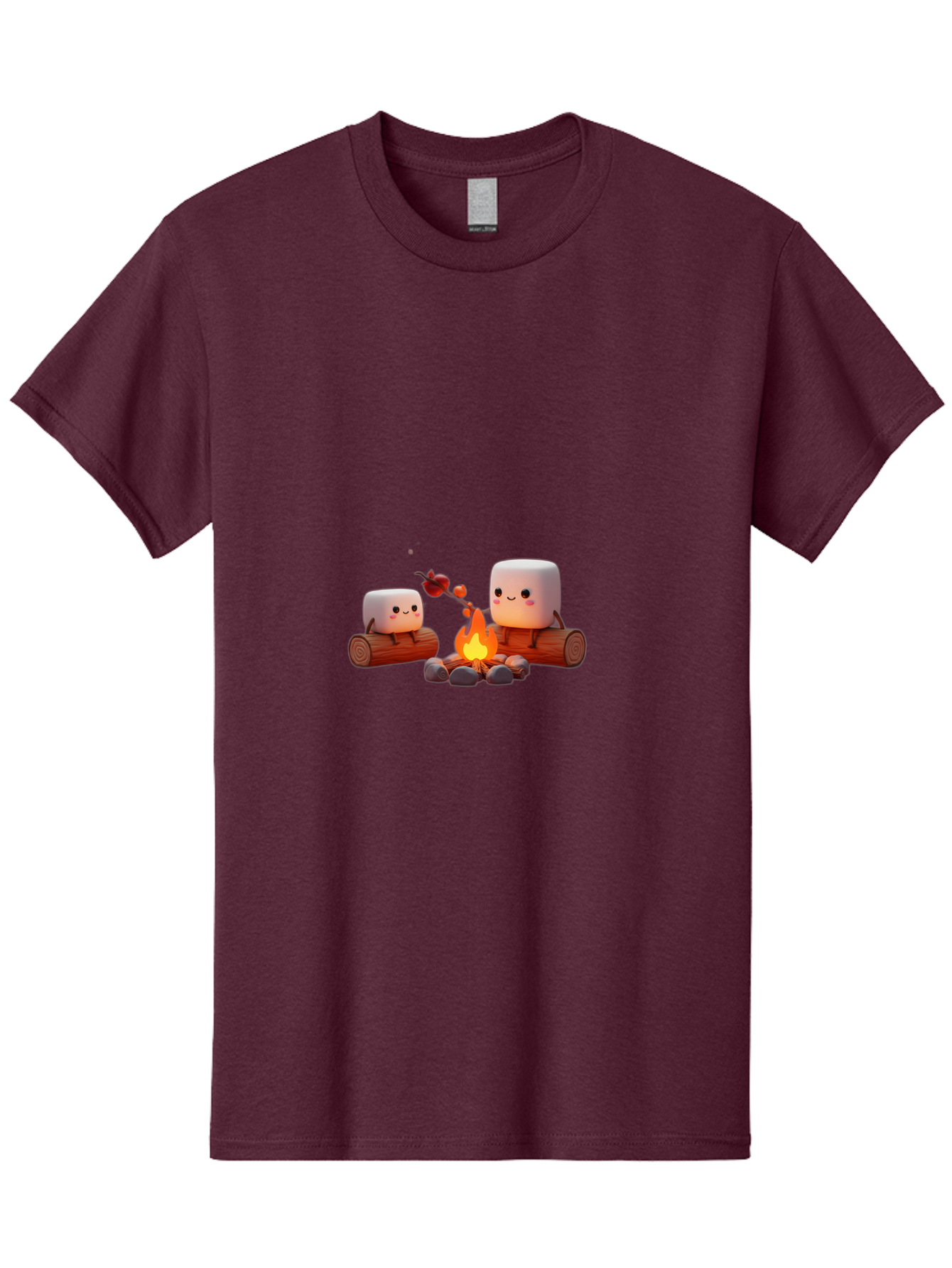 Camping-Marshmallows Men'S Graphic Tee, 100% Cotton, Comfortable Casual Summer Wear, Machine Washable, Vintage Camera, Old Camera, Antique Camera, Black Camera, Classic Photography, Photography Equipment, Nostalgic Device, Film Camera, Bal932