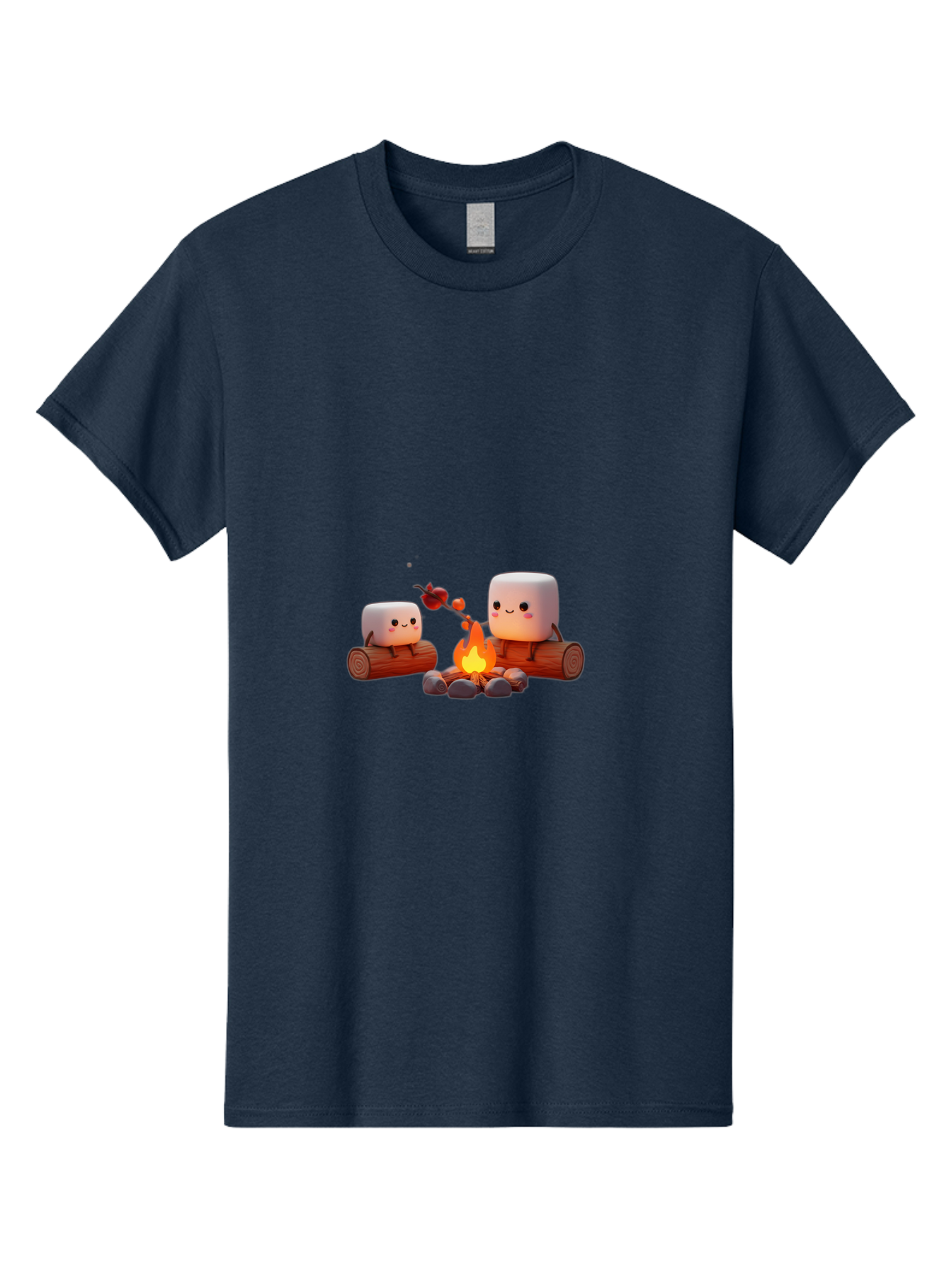 Camping-Marshmallows Men'S Graphic Tee, 100% Cotton, Comfortable Casual Summer Wear, Machine Washable, Vintage Camera, Old Camera, Antique Camera, Black Camera, Classic Photography, Photography Equipment, Nostalgic Device, Film Camera, Bal932