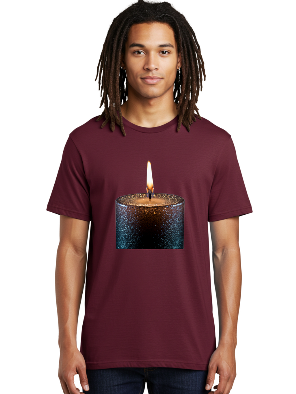 Candle-1 Men'S Graphic Tee, 100% Cotton, Comfortable Casual Summer Wear, Machine Washable, Vintage Camera, Old Camera, Antique Camera, Black Camera, Classic Photography, Photography Equipment, Nostalgic Device, Film Camera, Camera Art Bal935