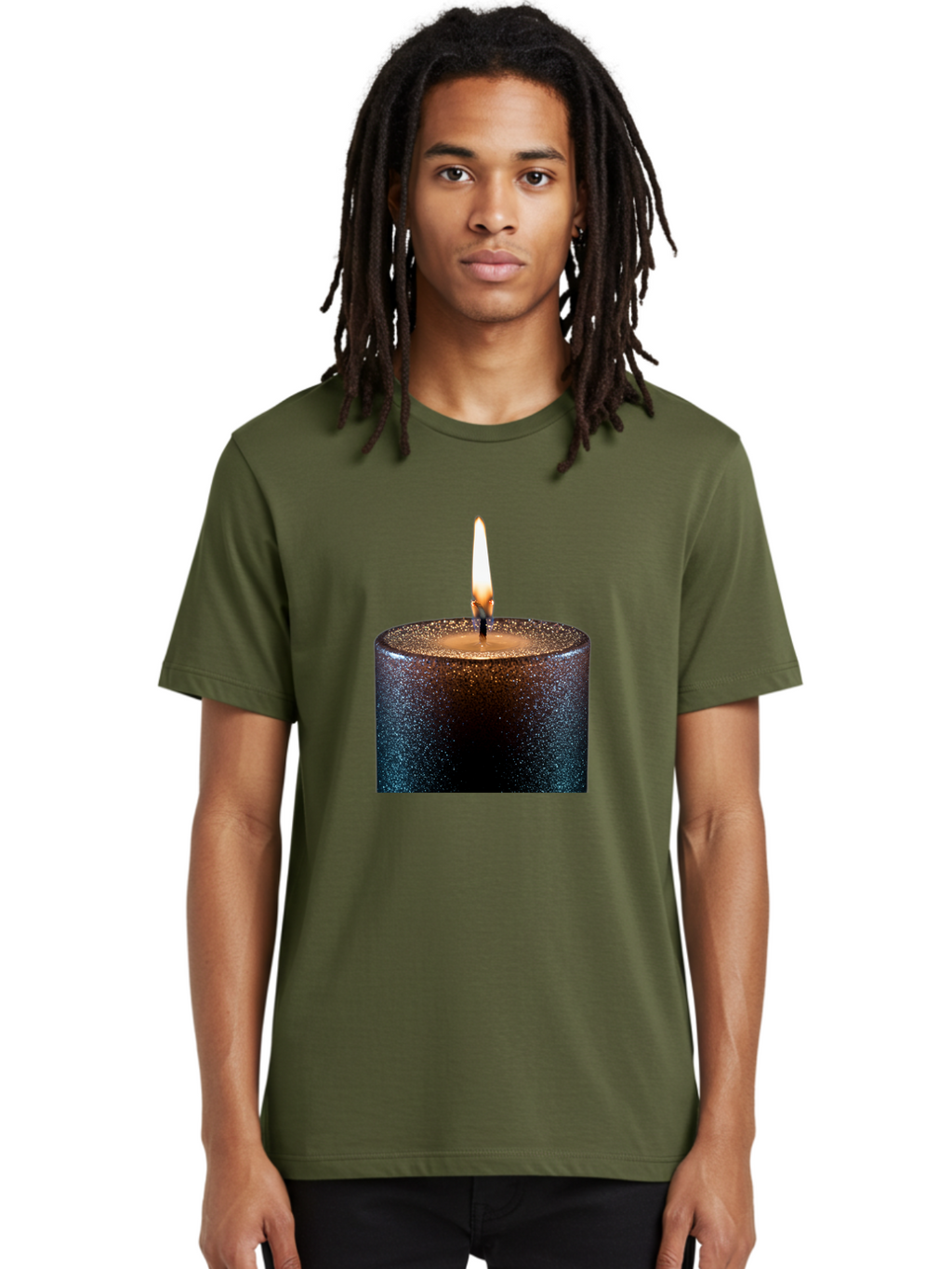 Candle-1 Men'S Graphic Tee, 100% Cotton, Comfortable Casual Summer Wear, Machine Washable, Vintage Camera, Old Camera, Antique Camera, Black Camera, Classic Photography, Photography Equipment, Nostalgic Device, Film Camera, Camera Art Bal935