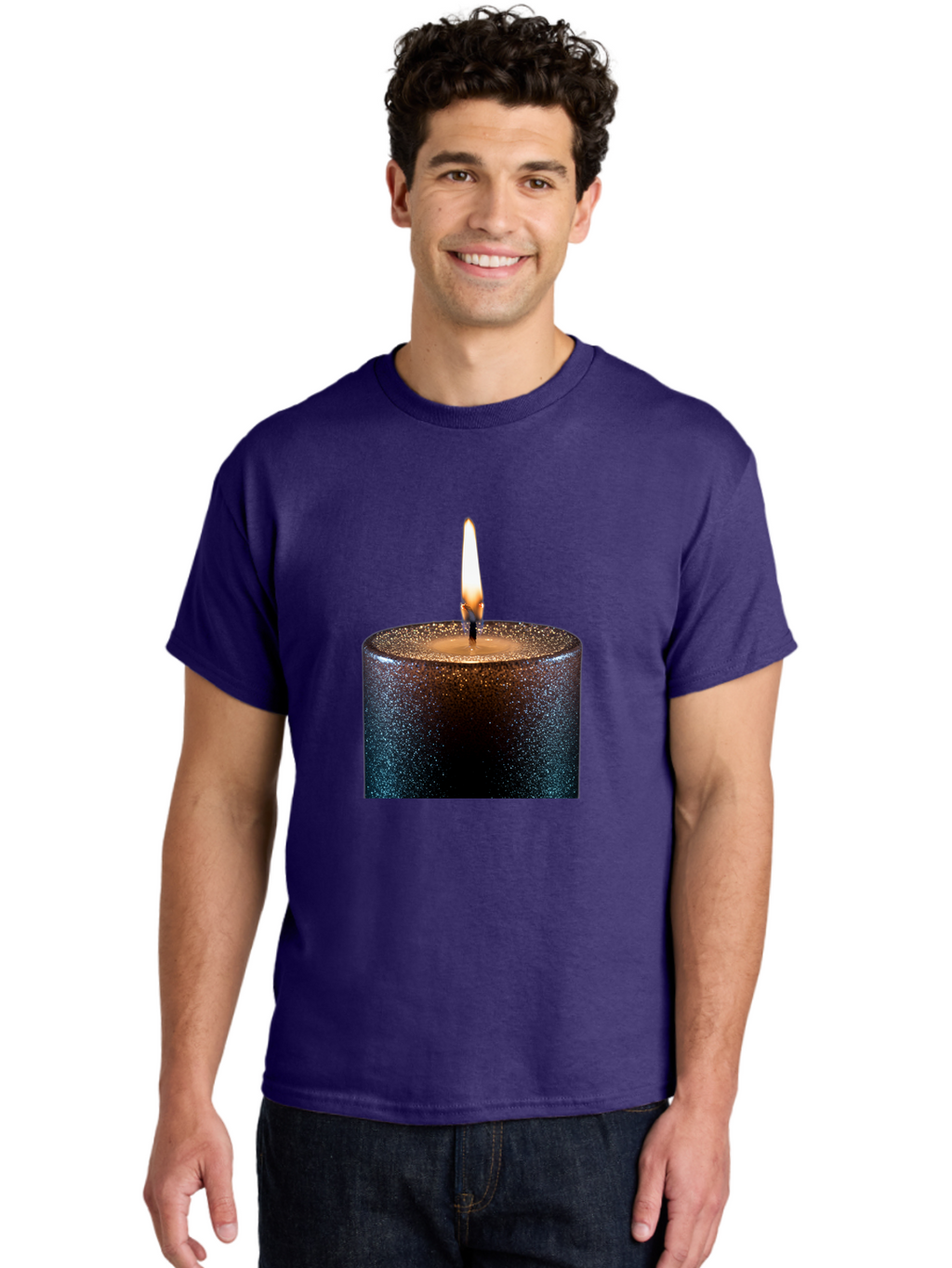 Candle-1 Men'S Graphic Tee, 100% Cotton, Comfortable Casual Summer Wear, Machine Washable, Vintage Camera, Old Camera, Antique Camera, Black Camera, Classic Photography, Photography Equipment, Nostalgic Device, Film Camera, Camera Art Bal935
