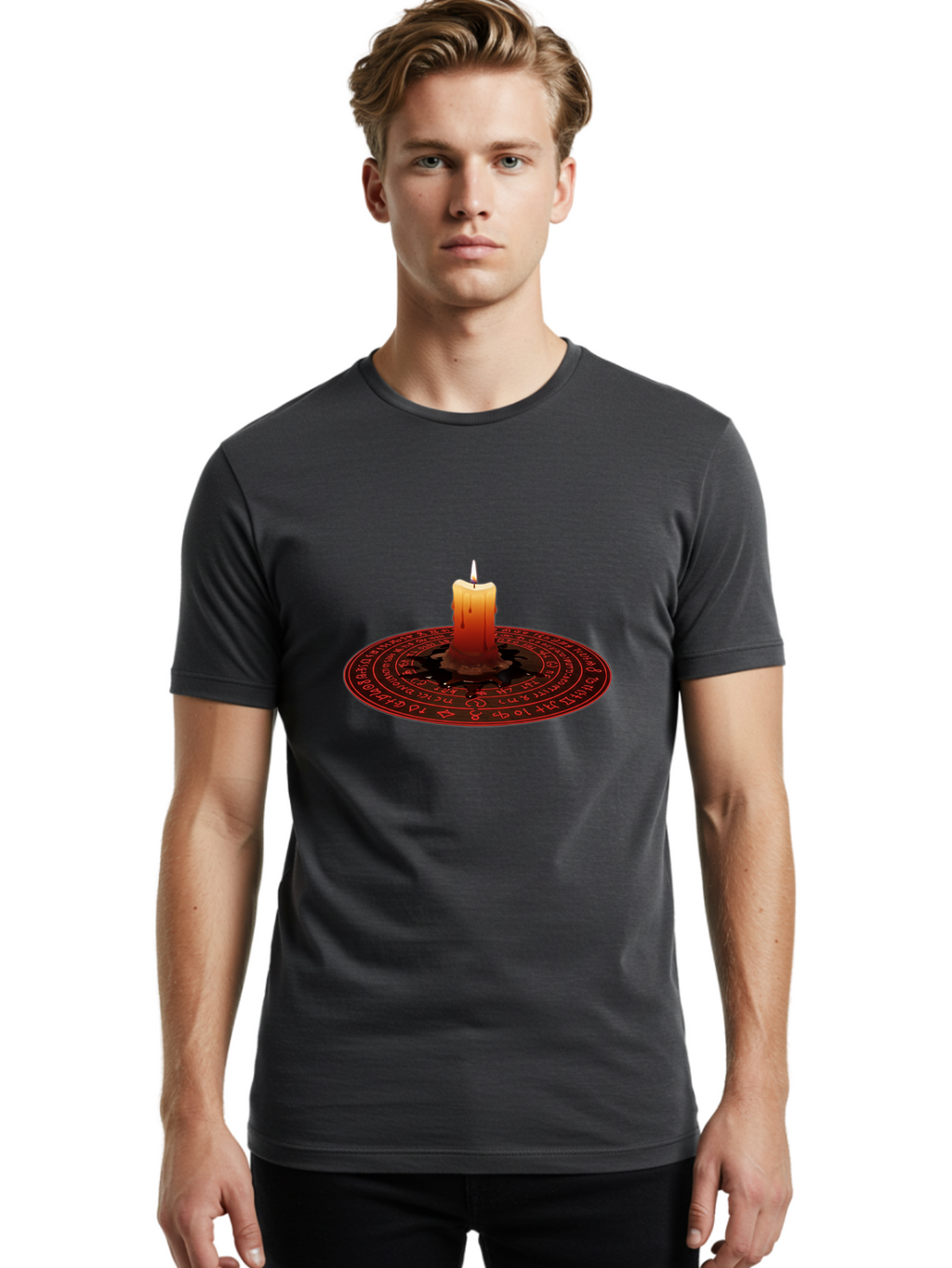 Candle-On-Sigil Men'S Graphic Tee, 100% Cotton, Comfortable Casual Summer Wear, Machine Washable, Vintage Camera, Old Camera, Antique Camera, Black Camera, Classic Photography, Photography Equipment, Nostalgic Device, Film Camera, Camera Art Bal936