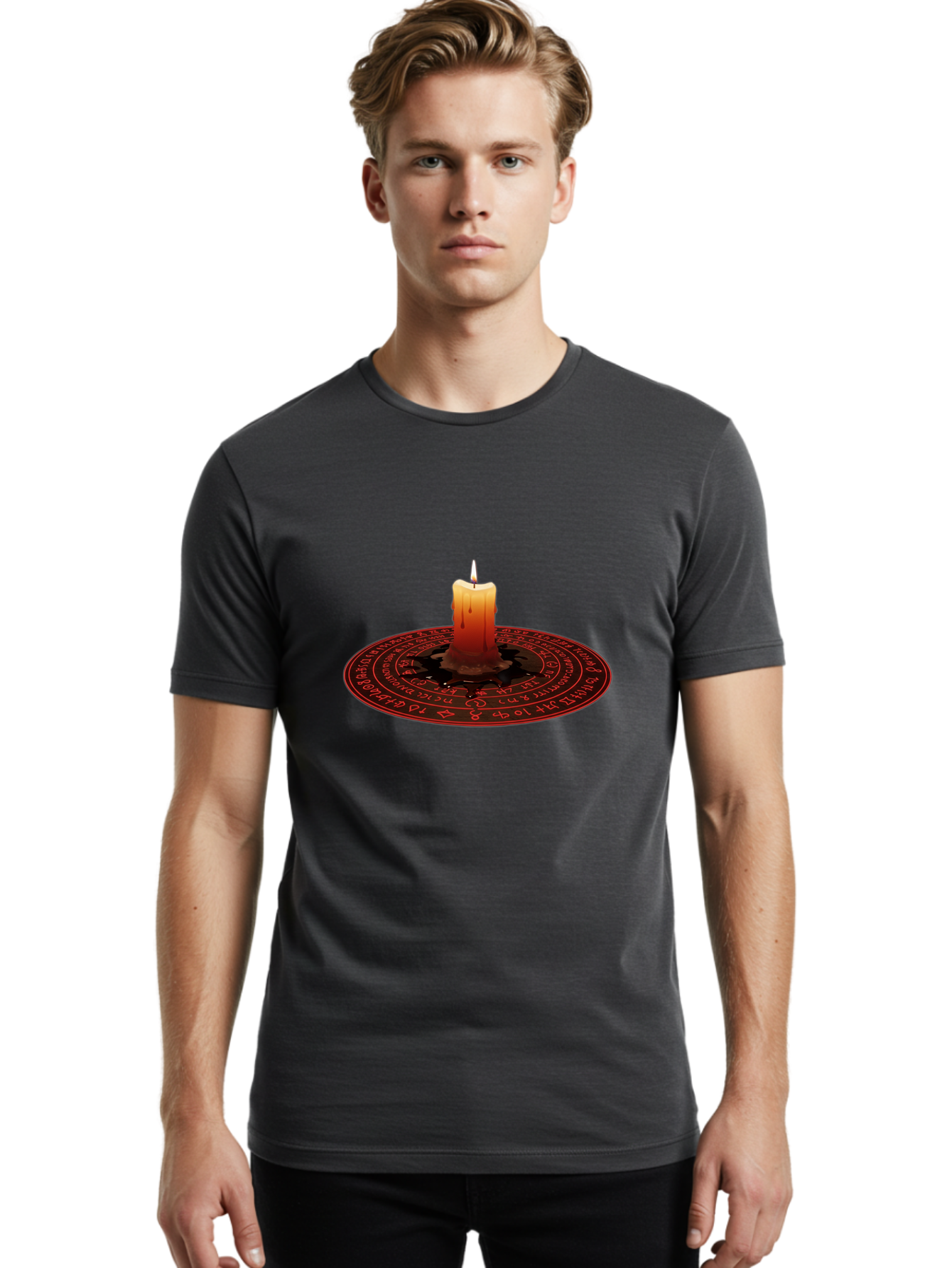 Candle-On-Sigil Men'S Graphic Tee, 100% Cotton, Comfortable Casual Summer Wear, Machine Washable, Vintage Camera, Old Camera, Antique Camera, Black Camera, Classic Photography, Photography Equipment, Nostalgic Device, Film Camera, Camera Art Bal936
