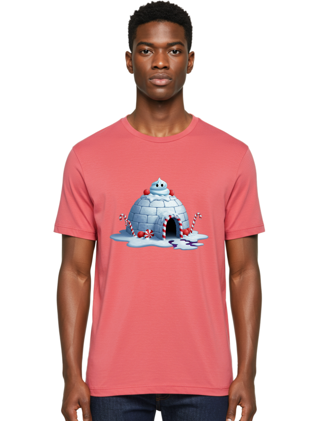Candy-Cane-Igloo Men'S Graphic Tee, 100% Cotton, Comfortable Casual Summer Wear, Machine Washable, Vintage Camera, Old Camera, Antique Camera, Black Camera, Classic Photography, Photography Equipment, Nostalgic Device, Film Camera, Camera Art Bal938