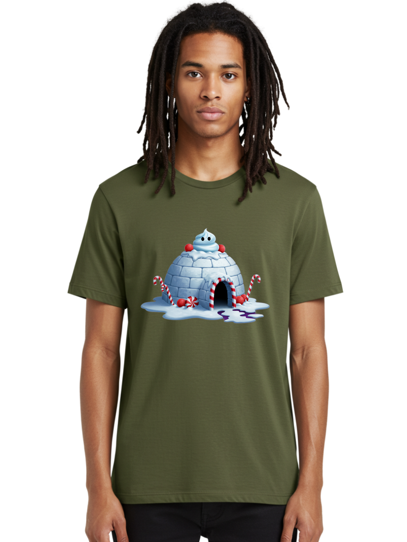 Candy-Cane-Igloo Men'S Graphic Tee, 100% Cotton, Comfortable Casual Summer Wear, Machine Washable, Vintage Camera, Old Camera, Antique Camera, Black Camera, Classic Photography, Photography Equipment, Nostalgic Device, Film Camera, Camera Art Bal938