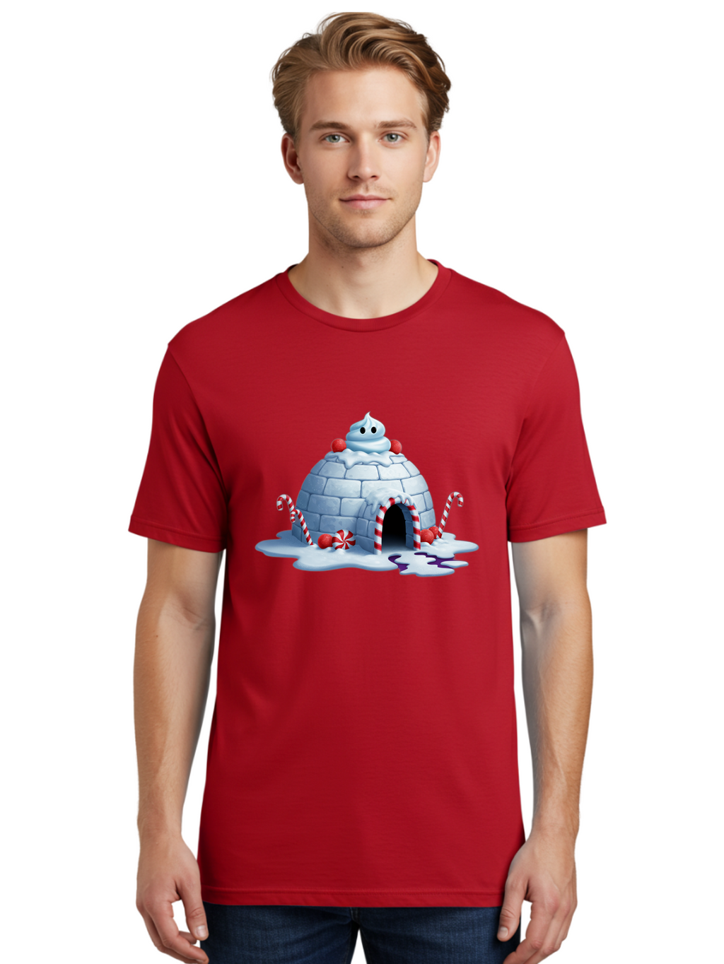 Candy-Cane-Igloo Men'S Graphic Tee, 100% Cotton, Comfortable Casual Summer Wear, Machine Washable, Vintage Camera, Old Camera, Antique Camera, Black Camera, Classic Photography, Photography Equipment, Nostalgic Device, Film Camera, Camera Art Bal938