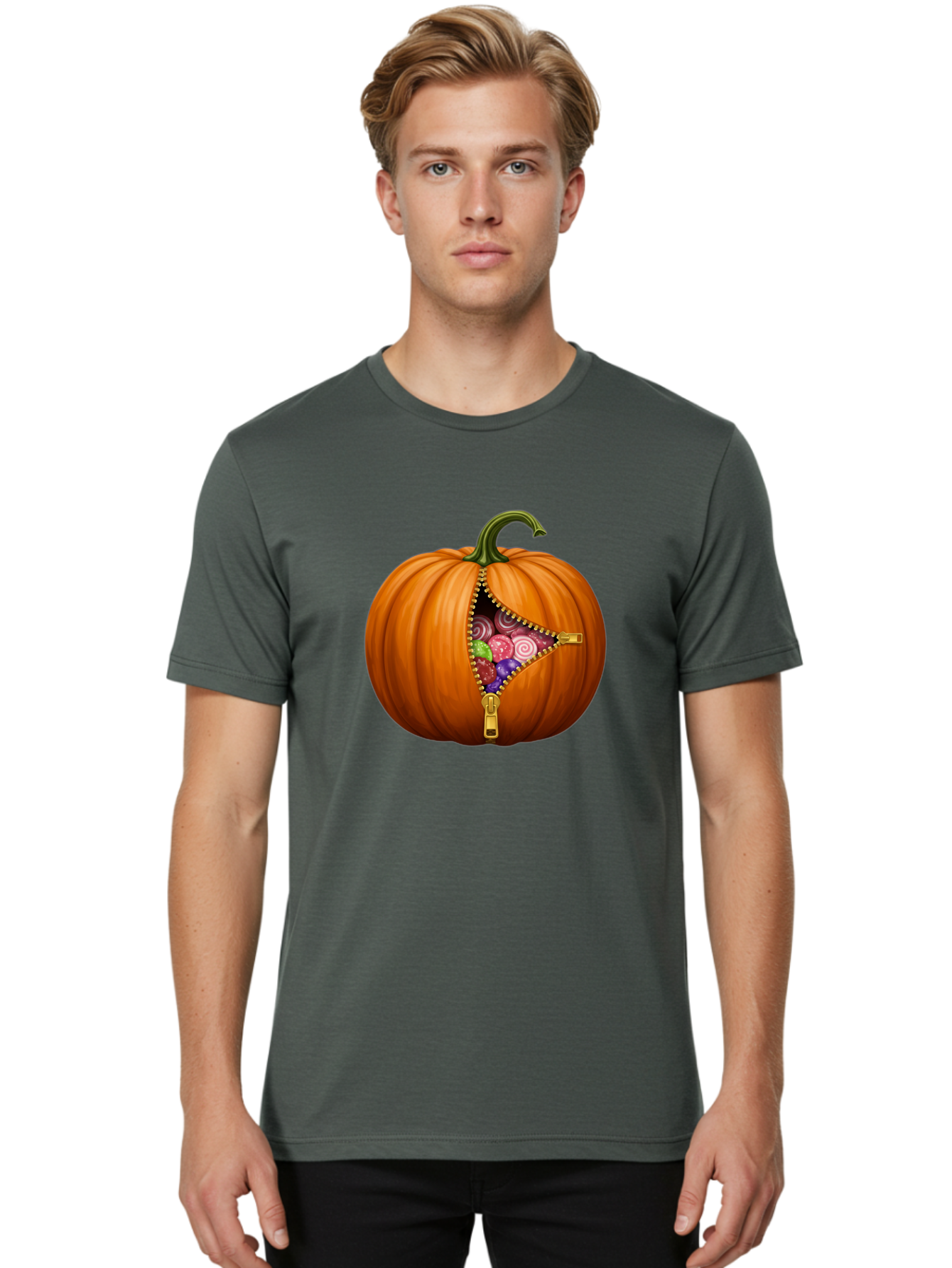 Candy-Pumpkin Men'S Graphic Tee, 100% Cotton, Comfortable Casual Summer Wear, Machine Washable, Vintage Camera, Old Camera, Antique Camera, Black Camera, Classic Photography, Photography Equipment, Nostalgic Device, Film Camera, Camera Art Bal939