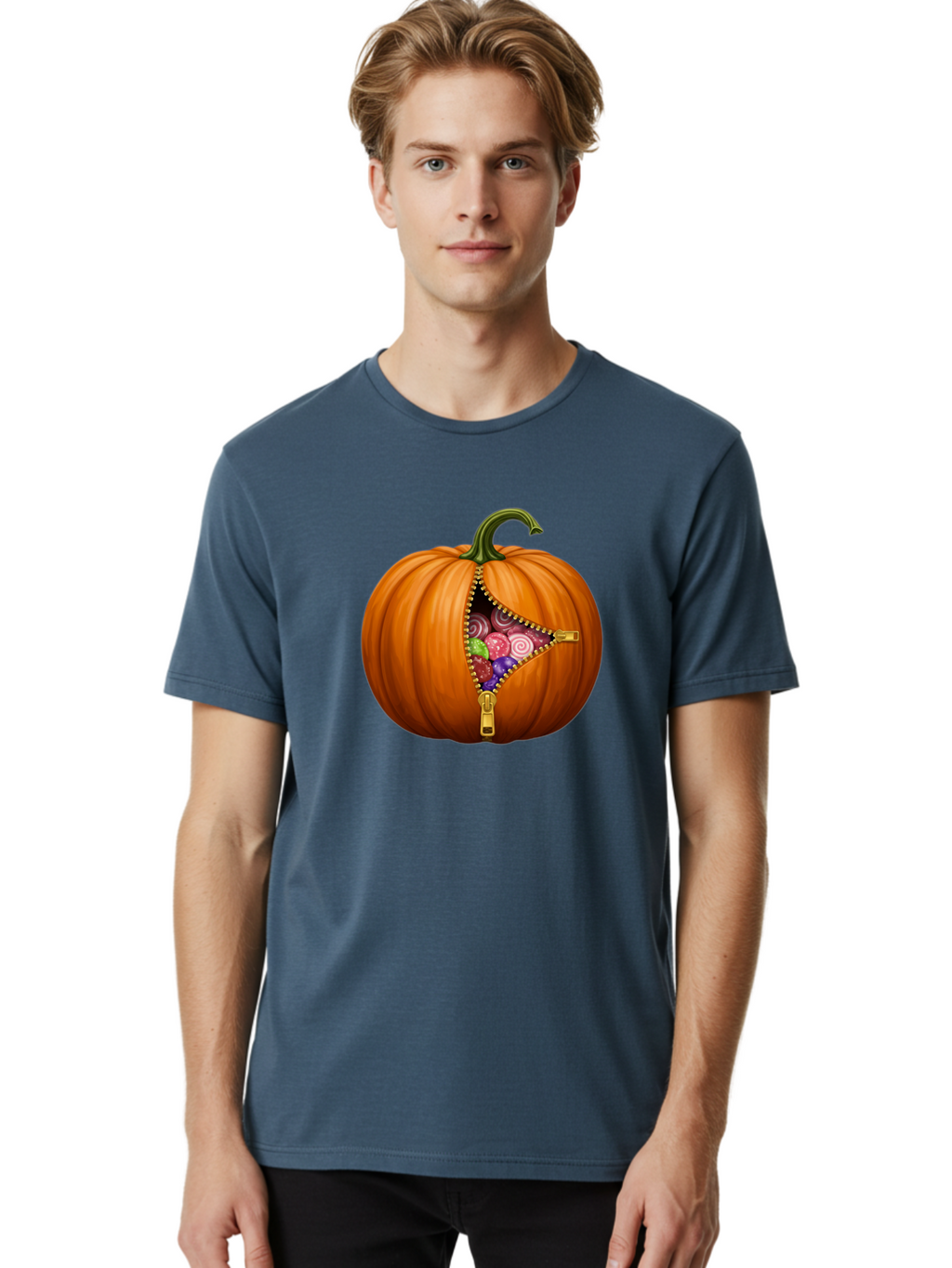Candy-Pumpkin Men'S Graphic Tee, 100% Cotton, Comfortable Casual Summer Wear, Machine Washable, Vintage Camera, Old Camera, Antique Camera, Black Camera, Classic Photography, Photography Equipment, Nostalgic Device, Film Camera, Camera Art Bal939