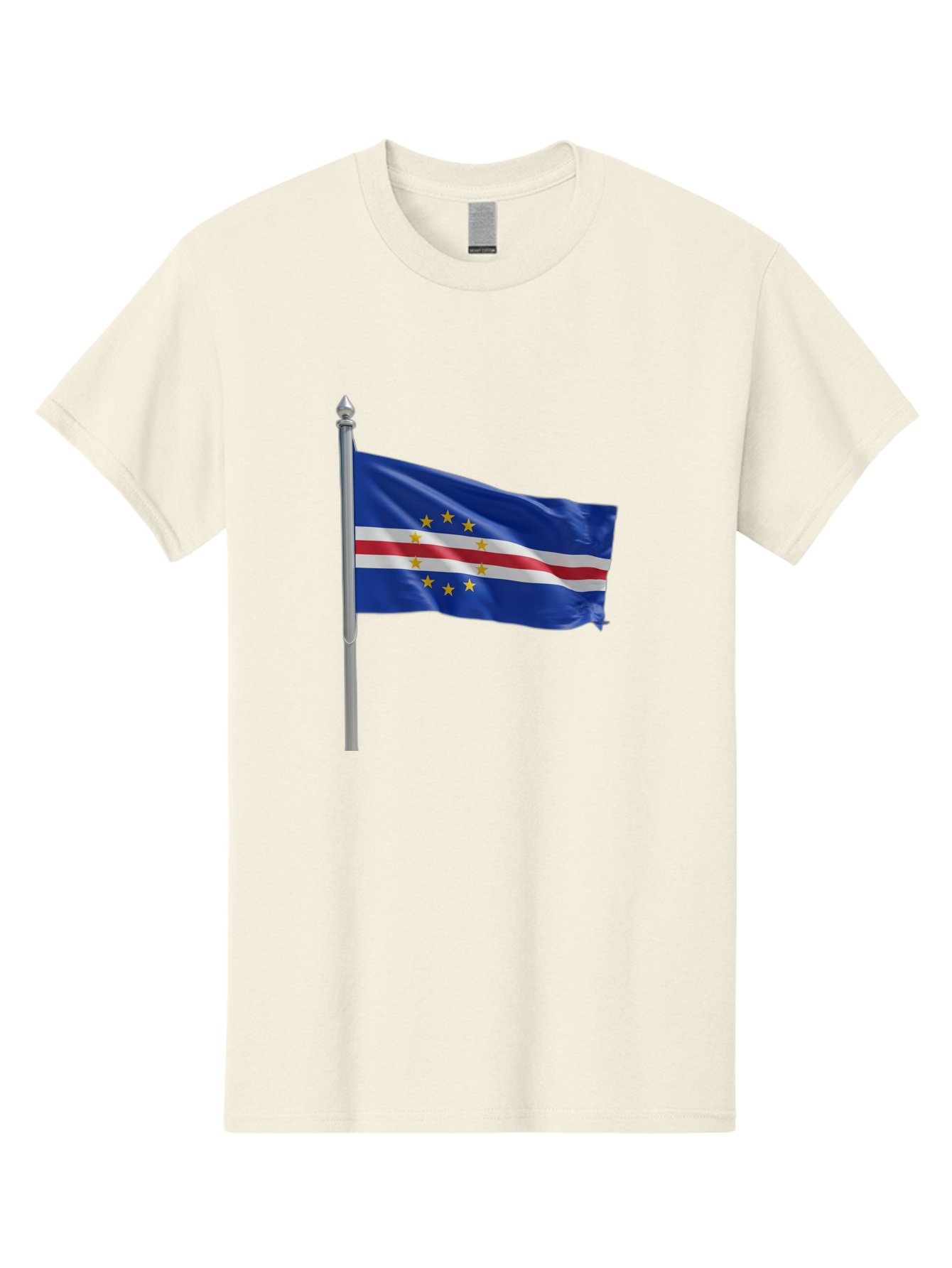 Cape-Verde-Flag Men'S Graphic Tee, 100% Cotton, Comfortable Casual Summer Wear, Machine Washable, Vintage Camera, Old Camera, Antique Camera, Black Camera, Classic Photography, Photography Equipment, Nostalgic Device, Film Camera, Camera Art Bal941