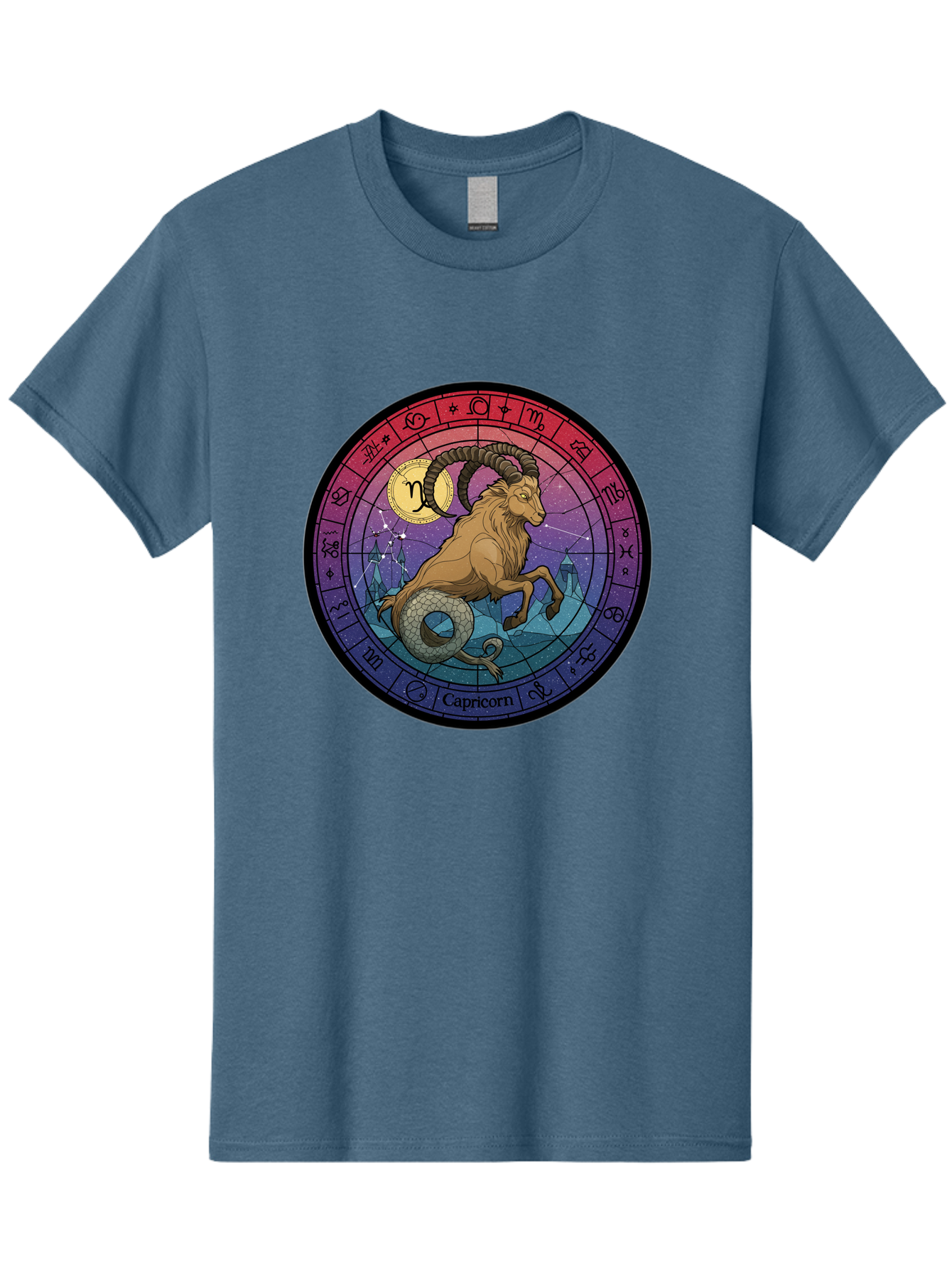 Capricorn-Zodiac-1 Men'S Graphic Tee, 100% Cotton, Comfortable Casual Summer Wear, Machine Washable, Vintage Camera, Old Camera, Antique Camera, Black Camera, Classic Photography, Photography Equipment, Nostalgic Device, Film Camera, Bal942