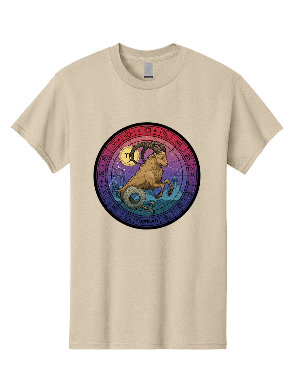 Capricorn-Zodiac-1 Men'S Graphic Tee, 100% Cotton, Comfortable Casual Summer Wear, Machine Washable, Vintage Camera, Old Camera, Antique Camera, Black Camera, Classic Photography, Photography Equipment, Nostalgic Device, Film Camera, Bal942