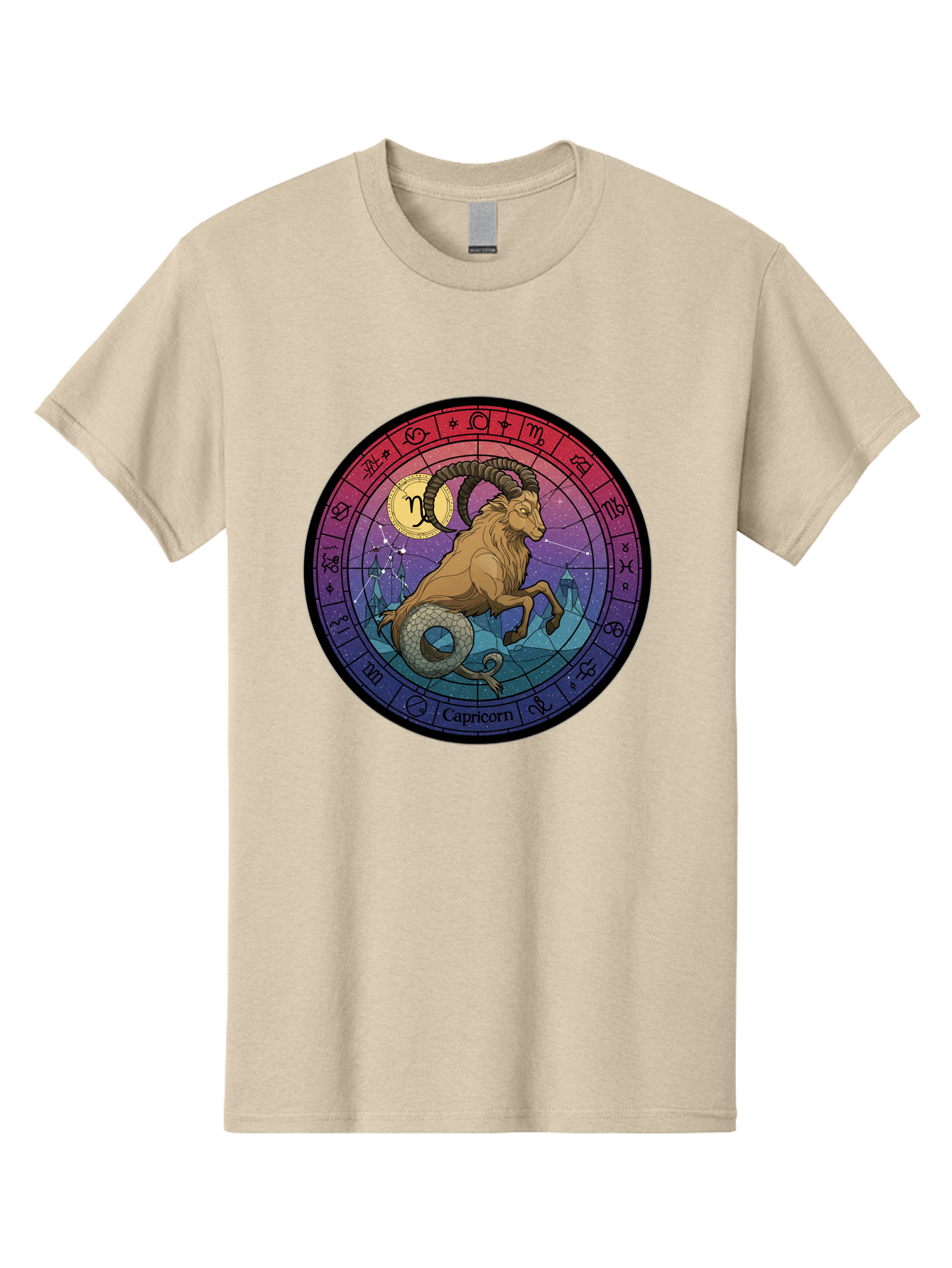 Capricorn-Zodiac-1 Men'S Graphic Tee, 100% Cotton, Comfortable Casual Summer Wear, Machine Washable, Vintage Camera, Old Camera, Antique Camera, Black Camera, Classic Photography, Photography Equipment, Nostalgic Device, Film Camera, Bal942