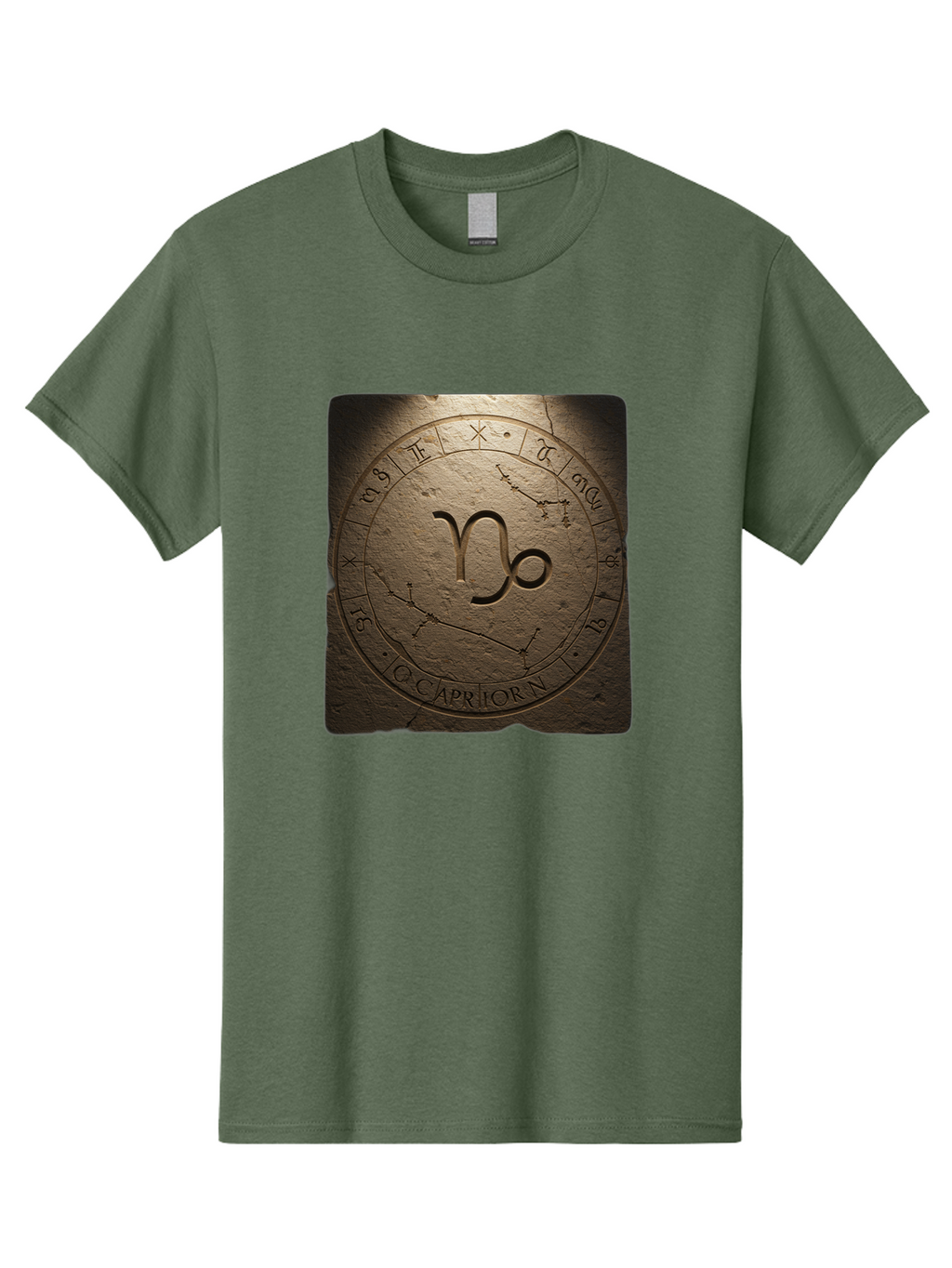 Capricorn-Zodiac-Seal Men'S Graphic Tee, 100% Cotton, Comfortable Casual Summer Wear, Machine Washable, Vintage Camera, Old Camera, Antique Camera, Black Camera, Classic Photography, Photography Equipment, Nostalgic Device, Film Camera, Bal943