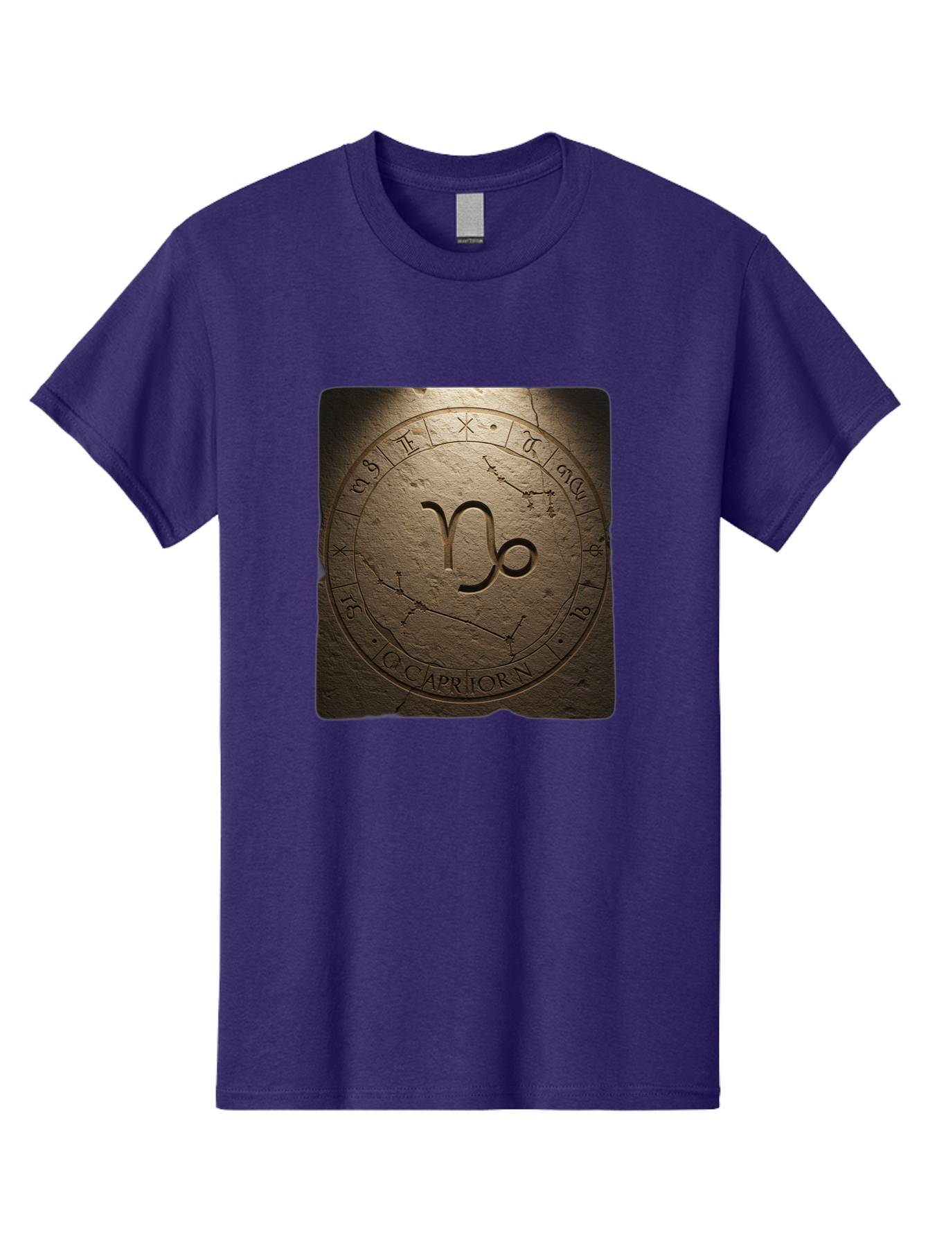 Capricorn-Zodiac-Seal Men'S Graphic Tee, 100% Cotton, Comfortable Casual Summer Wear, Machine Washable, Vintage Camera, Old Camera, Antique Camera, Black Camera, Classic Photography, Photography Equipment, Nostalgic Device, Film Camera, Bal943