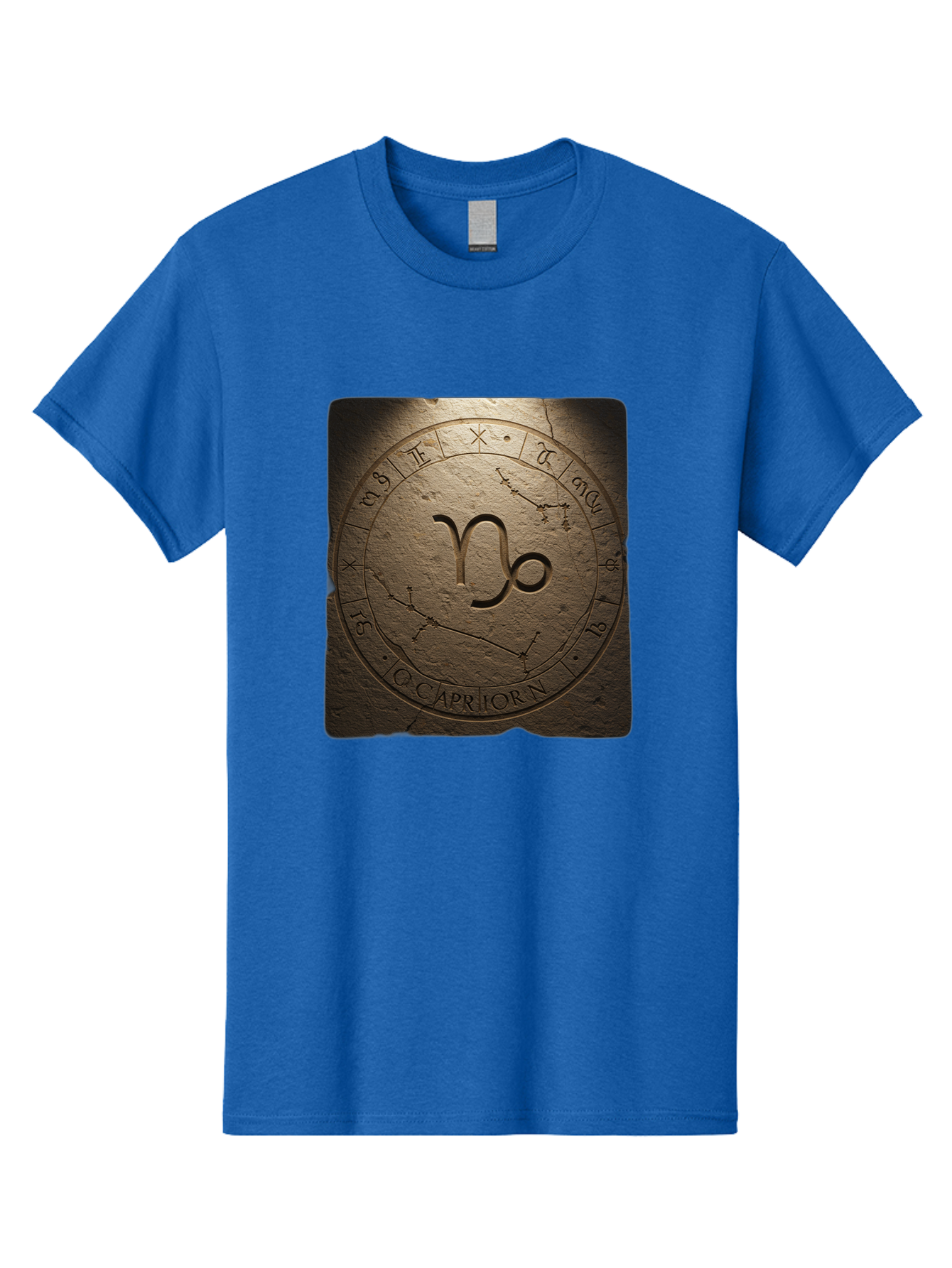 Capricorn-Zodiac-Seal Men'S Graphic Tee, 100% Cotton, Comfortable Casual Summer Wear, Machine Washable, Vintage Camera, Old Camera, Antique Camera, Black Camera, Classic Photography, Photography Equipment, Nostalgic Device, Film Camera, Bal943