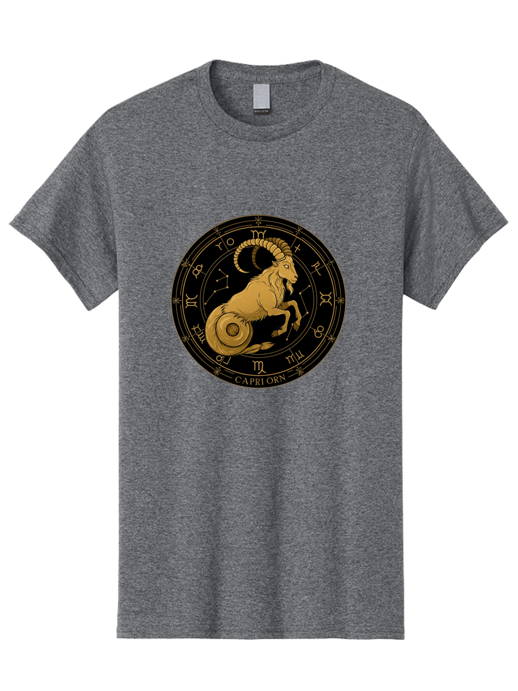 Capricorn-Zodiac-Sign-1 Men'S Graphic Tee, 100% Cotton, Comfortable Casual Summer Wear, Machine Washable, Vintage Camera, Old Camera, Antique Camera, Black Camera, Classic Photography, Photography Equipment, Nostalgic Device, Film Camera, Bal944
