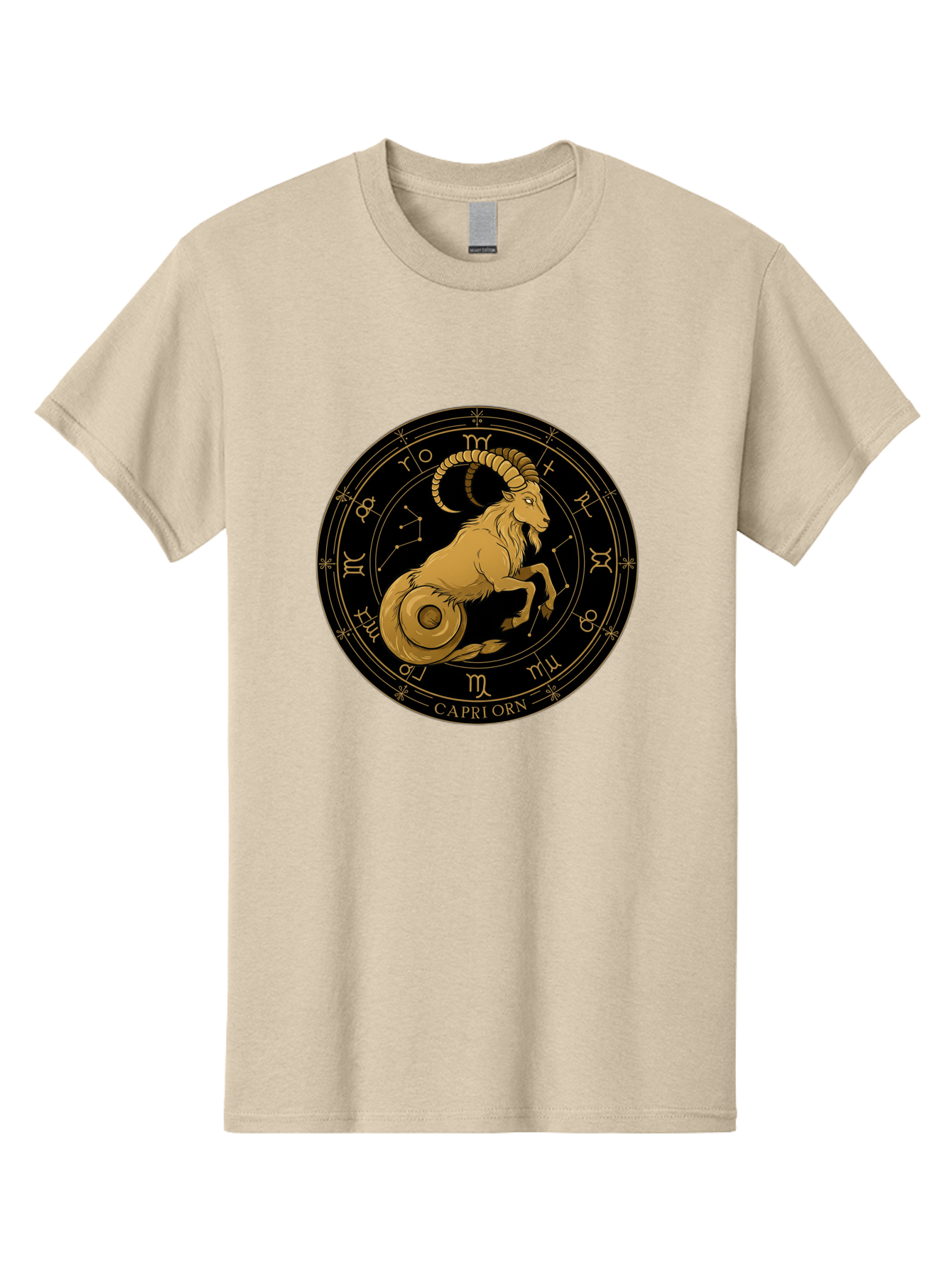 Capricorn-Zodiac-Sign-1 Men'S Graphic Tee, 100% Cotton, Comfortable Casual Summer Wear, Machine Washable, Vintage Camera, Old Camera, Antique Camera, Black Camera, Classic Photography, Photography Equipment, Nostalgic Device, Film Camera, Bal944