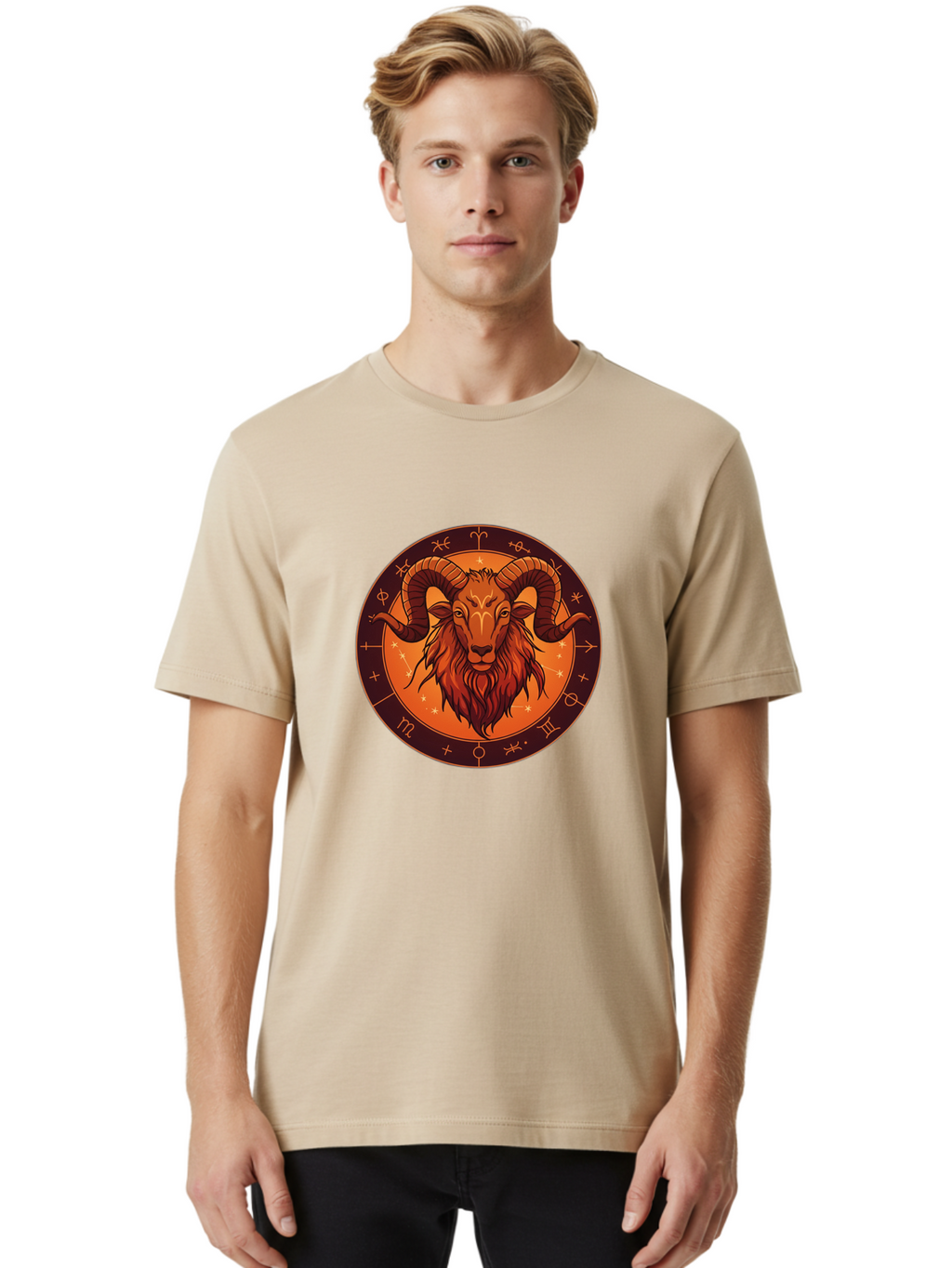 Capricorn-Zodiac-Sign Men'S Graphic Tee, 100% Cotton, Comfortable Casual Summer Wear, Machine Washable, Vintage Camera, Old Camera, Antique Camera, Black Camera, Classic Photography, Photography Equipment, Nostalgic Device, Film Camera, Bal945