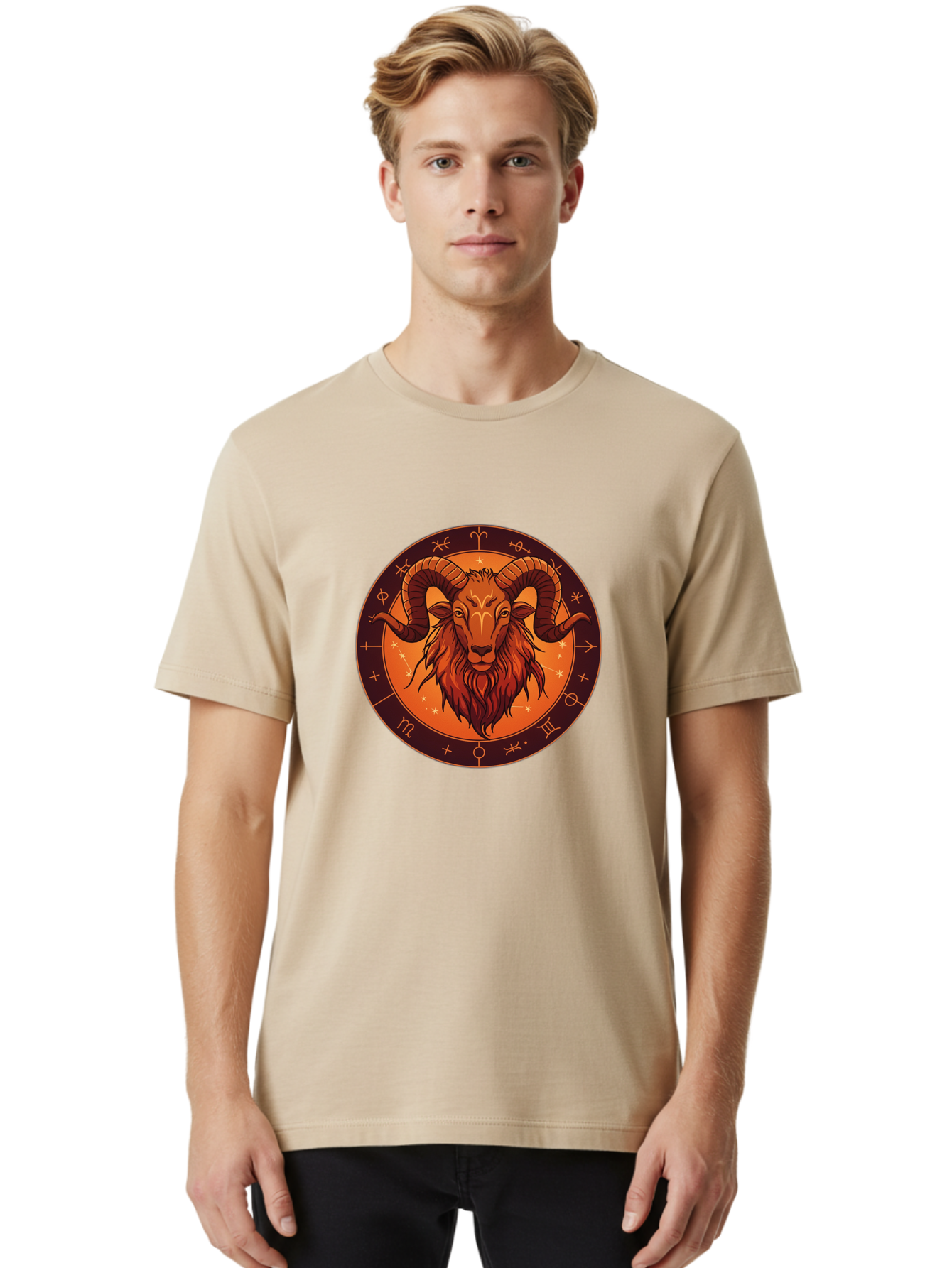 Capricorn-Zodiac-Sign Men'S Graphic Tee, 100% Cotton, Comfortable Casual Summer Wear, Machine Washable, Vintage Camera, Old Camera, Antique Camera, Black Camera, Classic Photography, Photography Equipment, Nostalgic Device, Film Camera, Bal945