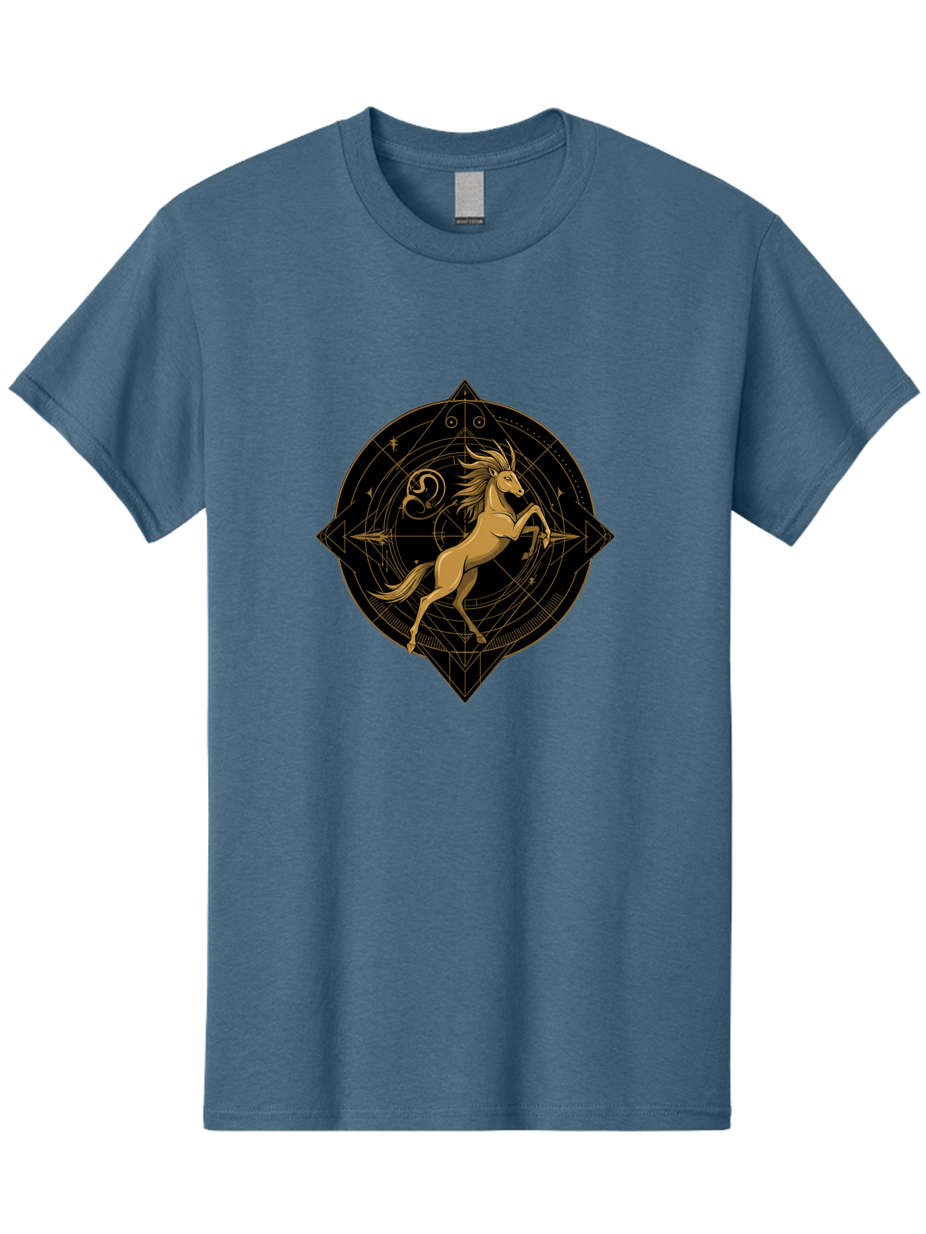 Capricorn-Zodiac-Symbol Men'S Graphic Tee, 100% Cotton, Comfortable Casual Summer Wear, Machine Washable, Vintage Camera, Old Camera, Antique Camera, Black Camera, Classic Photography, Photography Equipment, Nostalgic Device, Film Camera, Bal946