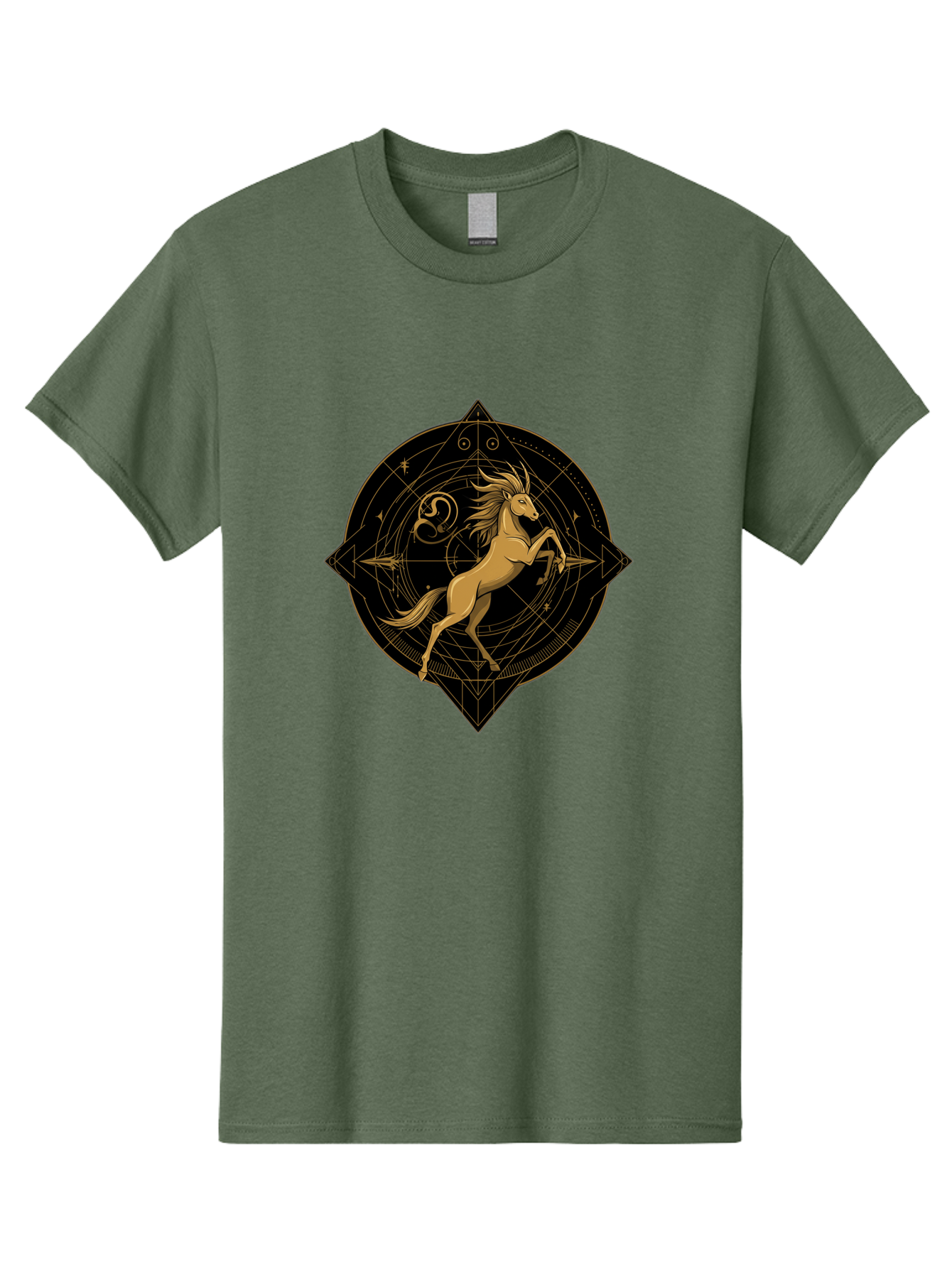 Capricorn-Zodiac-Symbol Men'S Graphic Tee, 100% Cotton, Comfortable Casual Summer Wear, Machine Washable, Vintage Camera, Old Camera, Antique Camera, Black Camera, Classic Photography, Photography Equipment, Nostalgic Device, Film Camera, Bal946