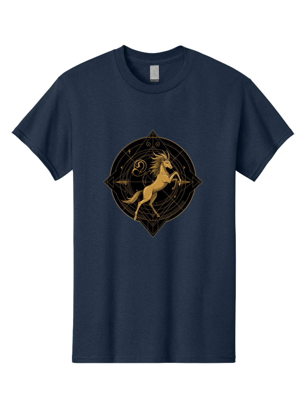 Capricorn-Zodiac-Symbol Men'S Graphic Tee, 100% Cotton, Comfortable Casual Summer Wear, Machine Washable, Vintage Camera, Old Camera, Antique Camera, Black Camera, Classic Photography, Photography Equipment, Nostalgic Device, Film Camera, Bal946