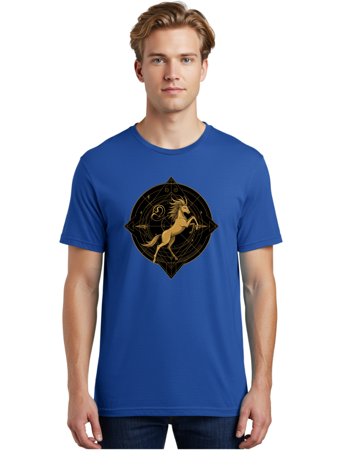 Capricorn-Zodiac-Symbol Men'S Graphic Tee, 100% Cotton, Comfortable Casual Summer Wear, Machine Washable, Vintage Camera, Old Camera, Antique Camera, Black Camera, Classic Photography, Photography Equipment, Nostalgic Device, Film Camera, Bal946