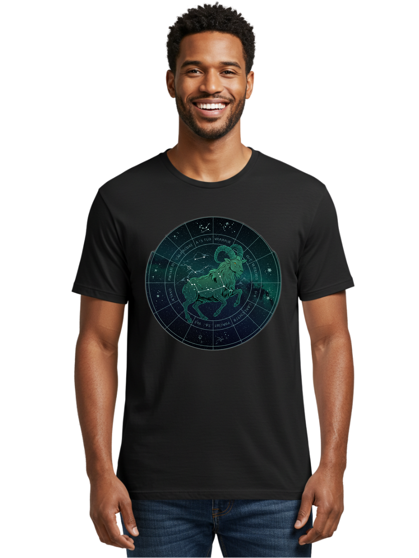 Capricorn-Zodiac Men'S Graphic Tee, 100% Cotton, Comfortable Casual Summer Wear, Machine Washable, Vintage Camera, Old Camera, Antique Camera, Black Camera, Classic Photography, Photography Equipment, Nostalgic Device, Film Camera, Camera Art Bal947