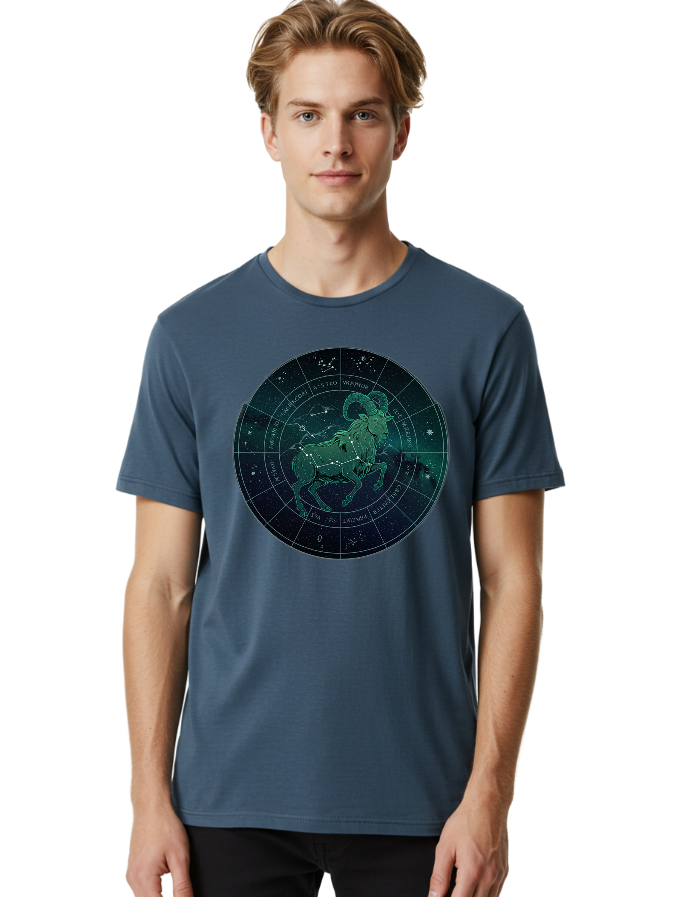 Capricorn-Zodiac Men'S Graphic Tee, 100% Cotton, Comfortable Casual Summer Wear, Machine Washable, Vintage Camera, Old Camera, Antique Camera, Black Camera, Classic Photography, Photography Equipment, Nostalgic Device, Film Camera, Camera Art Bal947