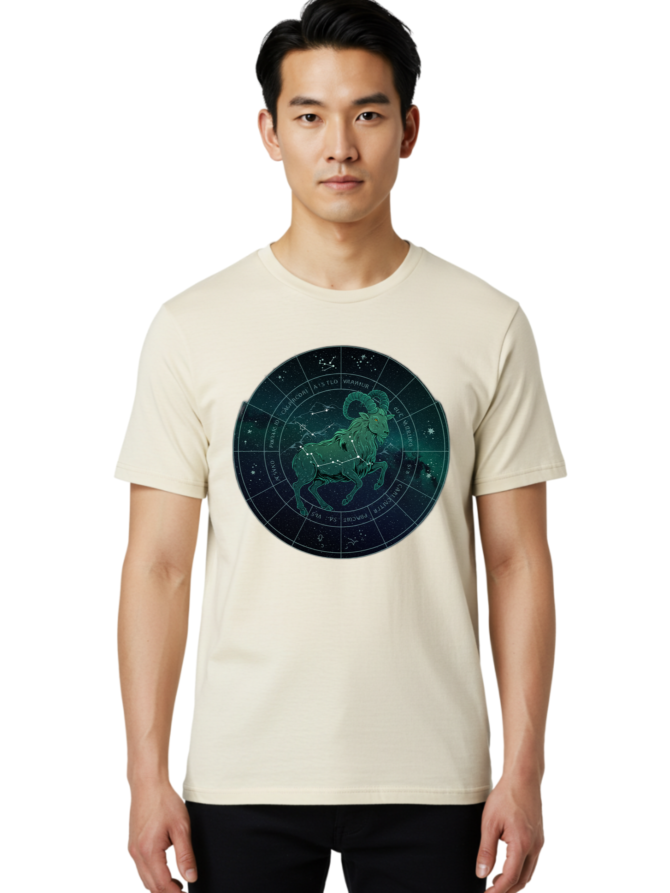 Capricorn-Zodiac Men'S Graphic Tee, 100% Cotton, Comfortable Casual Summer Wear, Machine Washable, Vintage Camera, Old Camera, Antique Camera, Black Camera, Classic Photography, Photography Equipment, Nostalgic Device, Film Camera, Camera Art Bal947