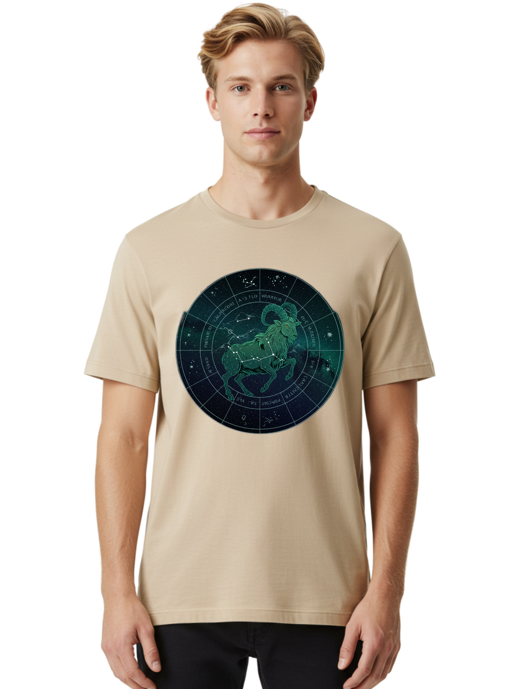 Capricorn-Zodiac Men'S Graphic Tee, 100% Cotton, Comfortable Casual Summer Wear, Machine Washable, Vintage Camera, Old Camera, Antique Camera, Black Camera, Classic Photography, Photography Equipment, Nostalgic Device, Film Camera, Camera Art Bal947