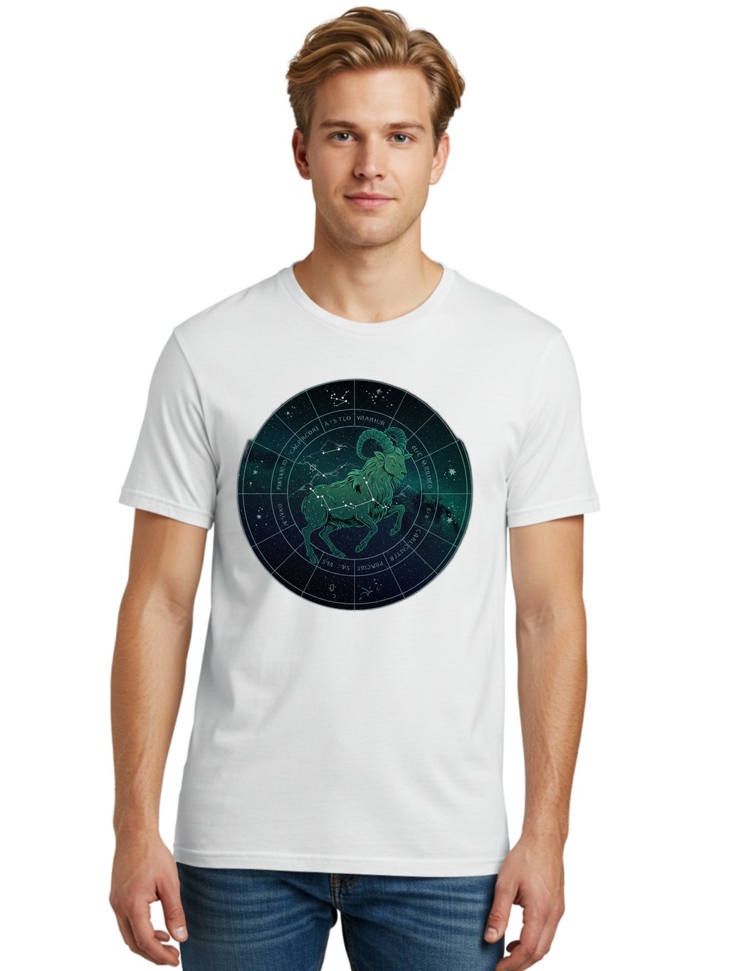 Capricorn-Zodiac Men'S Graphic Tee, 100% Cotton, Comfortable Casual Summer Wear, Machine Washable, Vintage Camera, Old Camera, Antique Camera, Black Camera, Classic Photography, Photography Equipment, Nostalgic Device, Film Camera, Camera Art Bal947