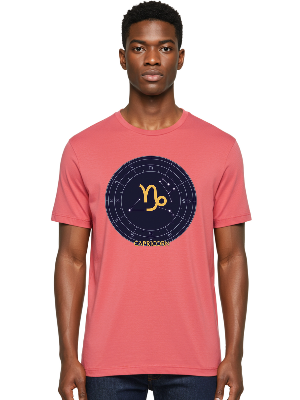 Capricorn Men'S Graphic Tee, 100% Cotton, Comfortable Casual Summer Wear, Machine Washable, Vintage Camera, Old Camera, Antique Camera, Black Camera, Classic Photography, Photography Equipment, Nostalgic Device, Film Camera, Camera Art Bal948