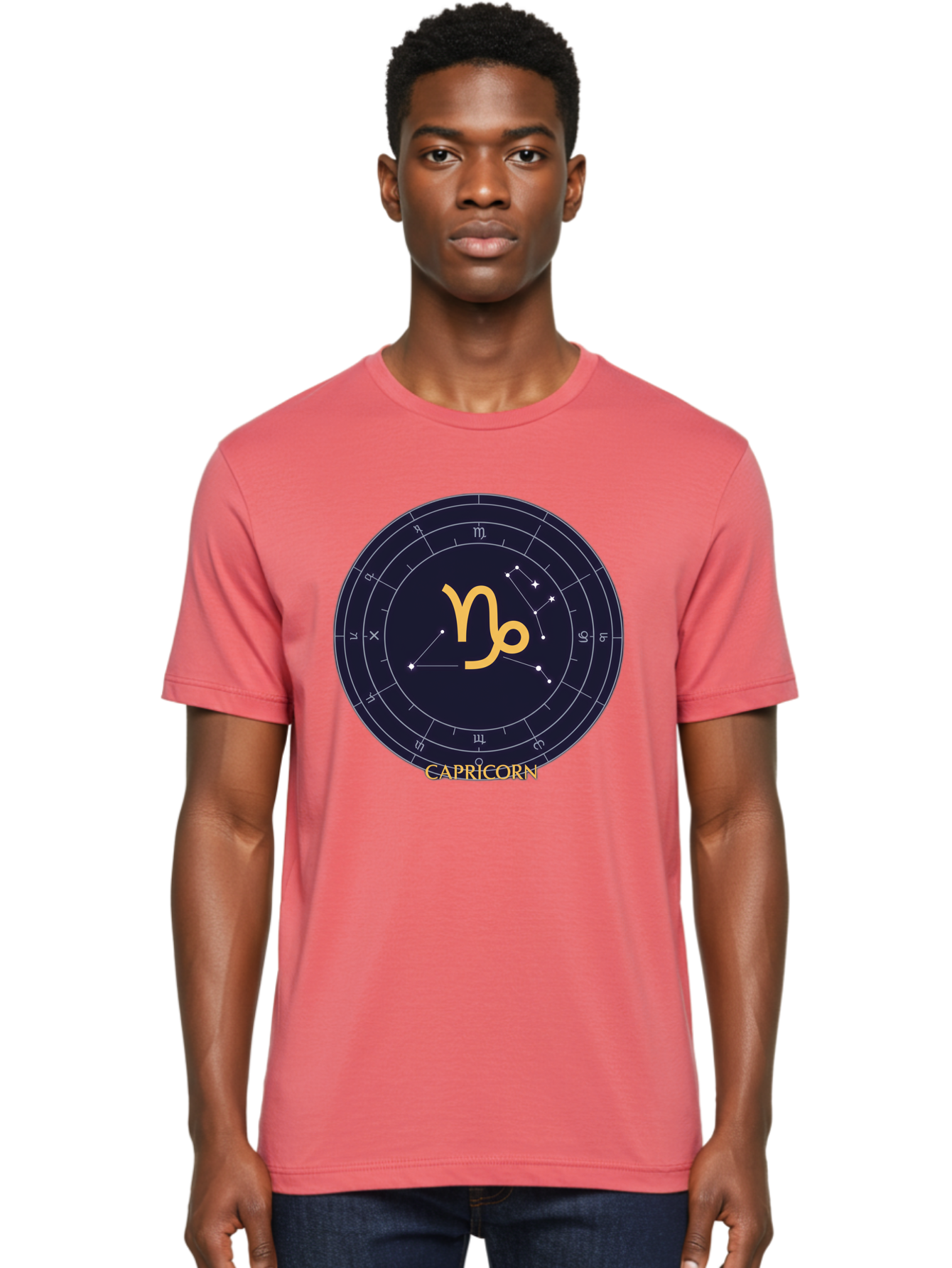Capricorn Men'S Graphic Tee, 100% Cotton, Comfortable Casual Summer Wear, Machine Washable, Vintage Camera, Old Camera, Antique Camera, Black Camera, Classic Photography, Photography Equipment, Nostalgic Device, Film Camera, Camera Art Bal948