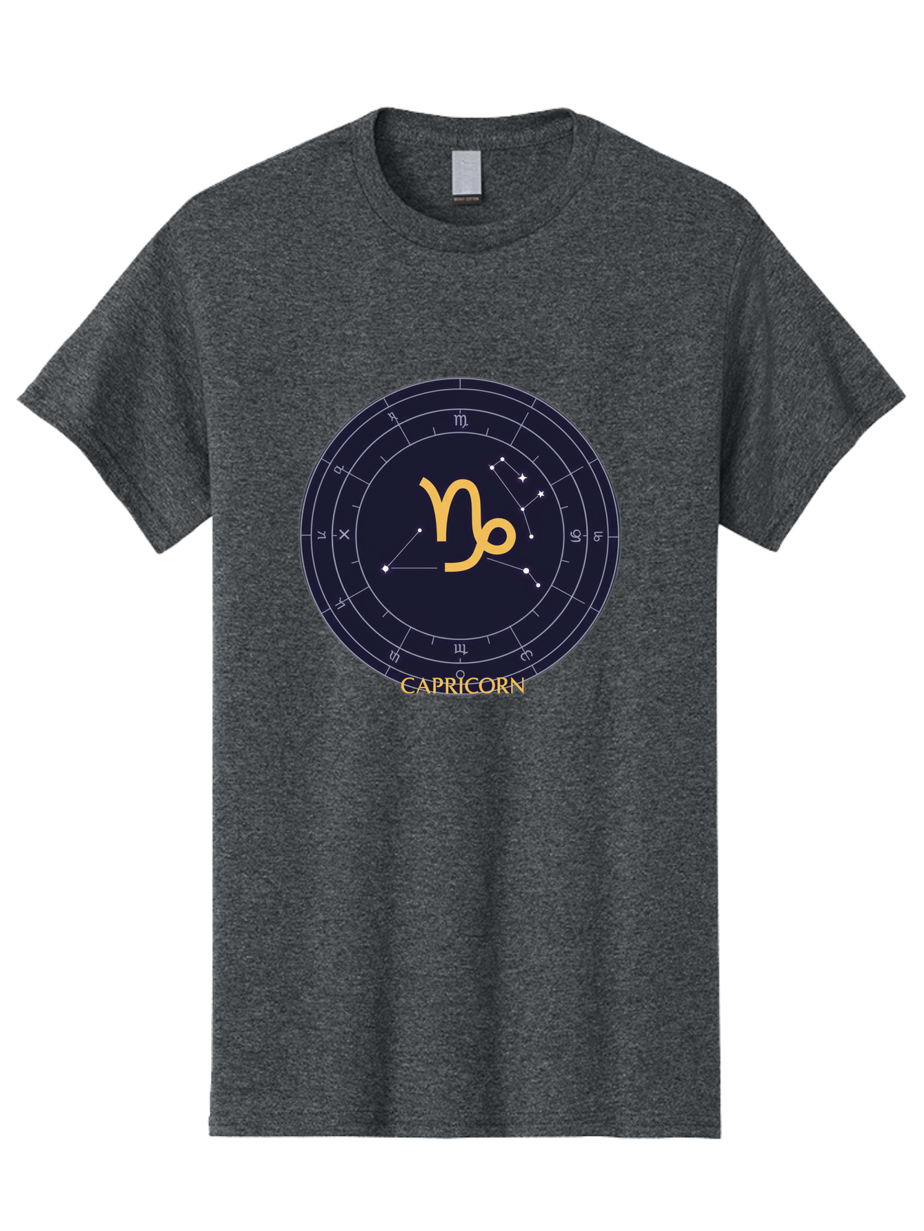 Capricorn Men'S Graphic Tee, 100% Cotton, Comfortable Casual Summer Wear, Machine Washable, Vintage Camera, Old Camera, Antique Camera, Black Camera, Classic Photography, Photography Equipment, Nostalgic Device, Film Camera, Camera Art Bal948