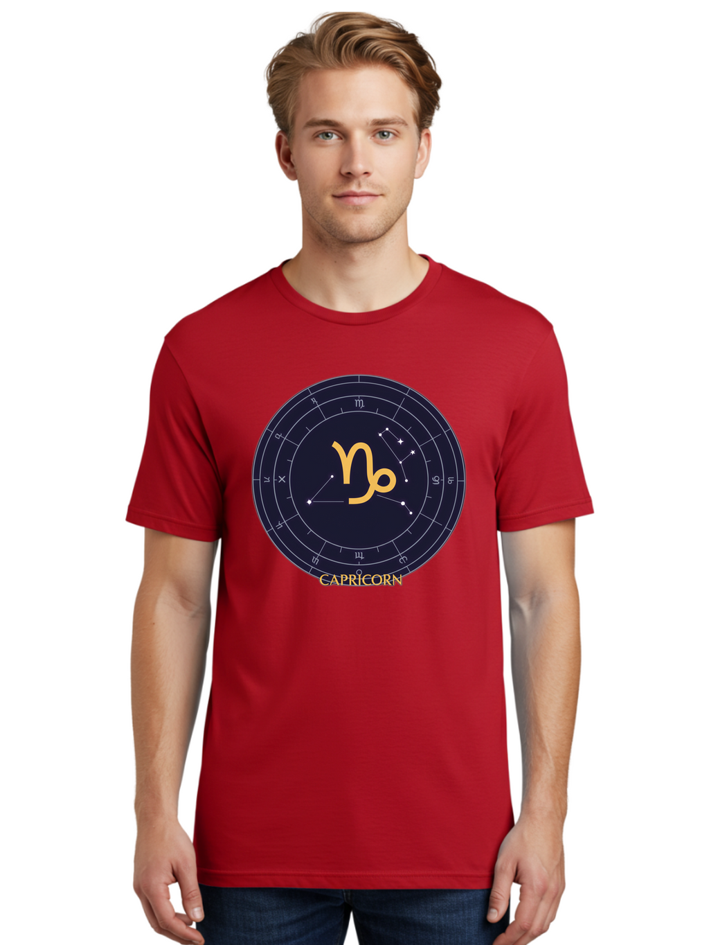 Capricorn Men'S Graphic Tee, 100% Cotton, Comfortable Casual Summer Wear, Machine Washable, Vintage Camera, Old Camera, Antique Camera, Black Camera, Classic Photography, Photography Equipment, Nostalgic Device, Film Camera, Camera Art Bal948