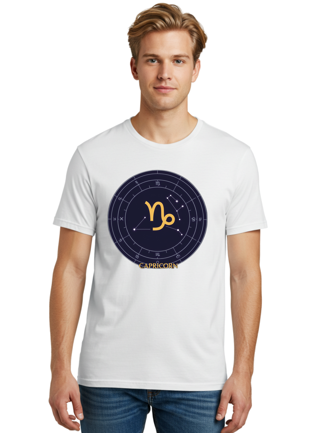 Capricorn Men'S Graphic Tee, 100% Cotton, Comfortable Casual Summer Wear, Machine Washable, Vintage Camera, Old Camera, Antique Camera, Black Camera, Classic Photography, Photography Equipment, Nostalgic Device, Film Camera, Camera Art Bal948