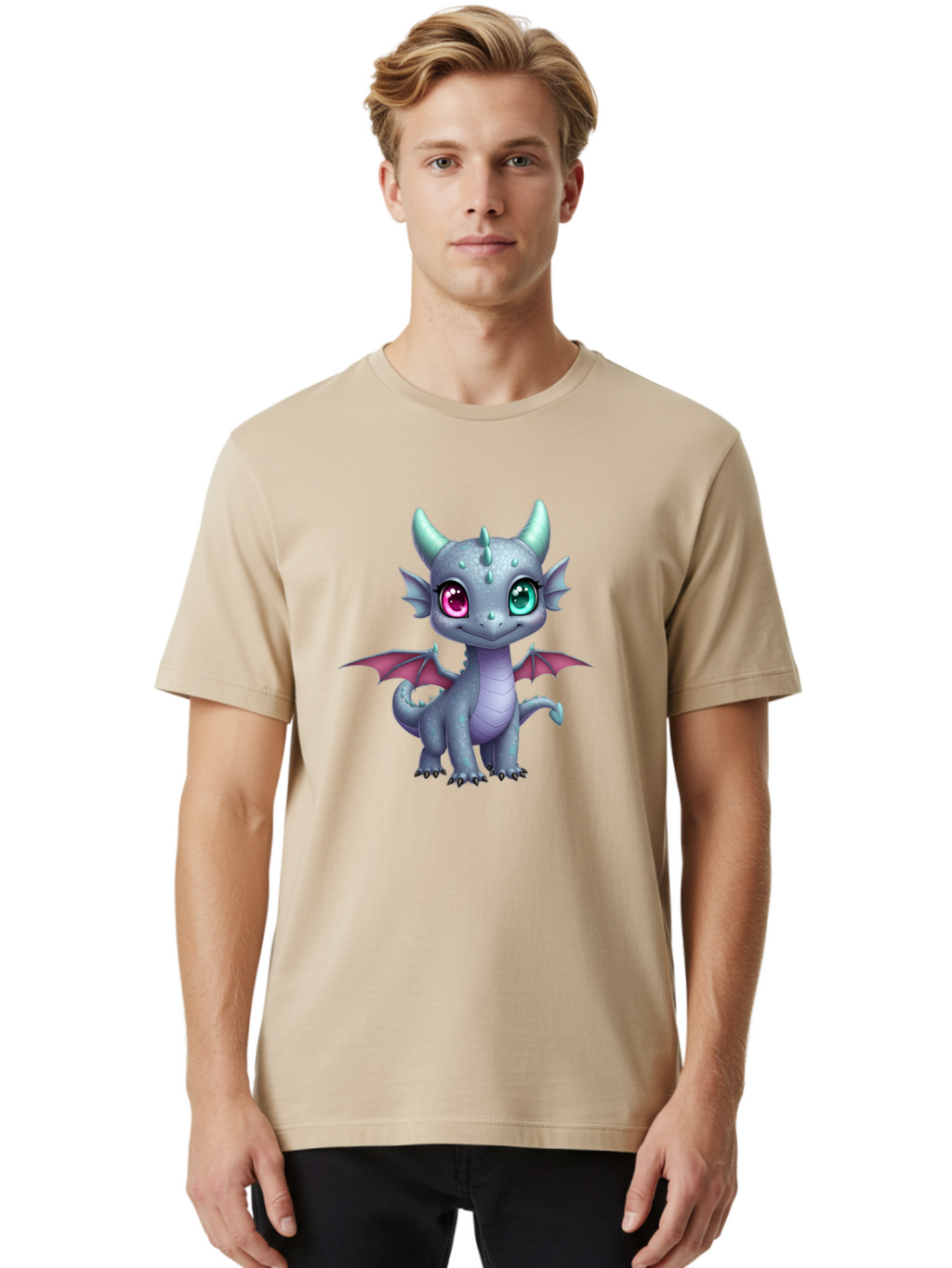 Cartoon-Dragon Men'S Graphic Tee, 100% Cotton, Comfortable Casual Summer Wear, Machine Washable, Vintage Camera, Old Camera, Antique Camera, Black Camera, Classic Photography, Photography Equipment, Nostalgic Device, Film Camera, Camera Art Bal951