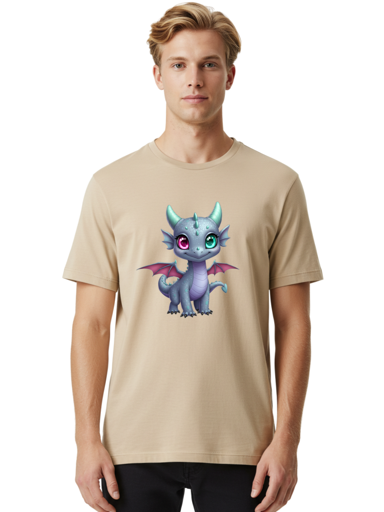 Cartoon-Dragon Men'S Graphic Tee, 100% Cotton, Comfortable Casual Summer Wear, Machine Washable, Vintage Camera, Old Camera, Antique Camera, Black Camera, Classic Photography, Photography Equipment, Nostalgic Device, Film Camera, Camera Art Bal951