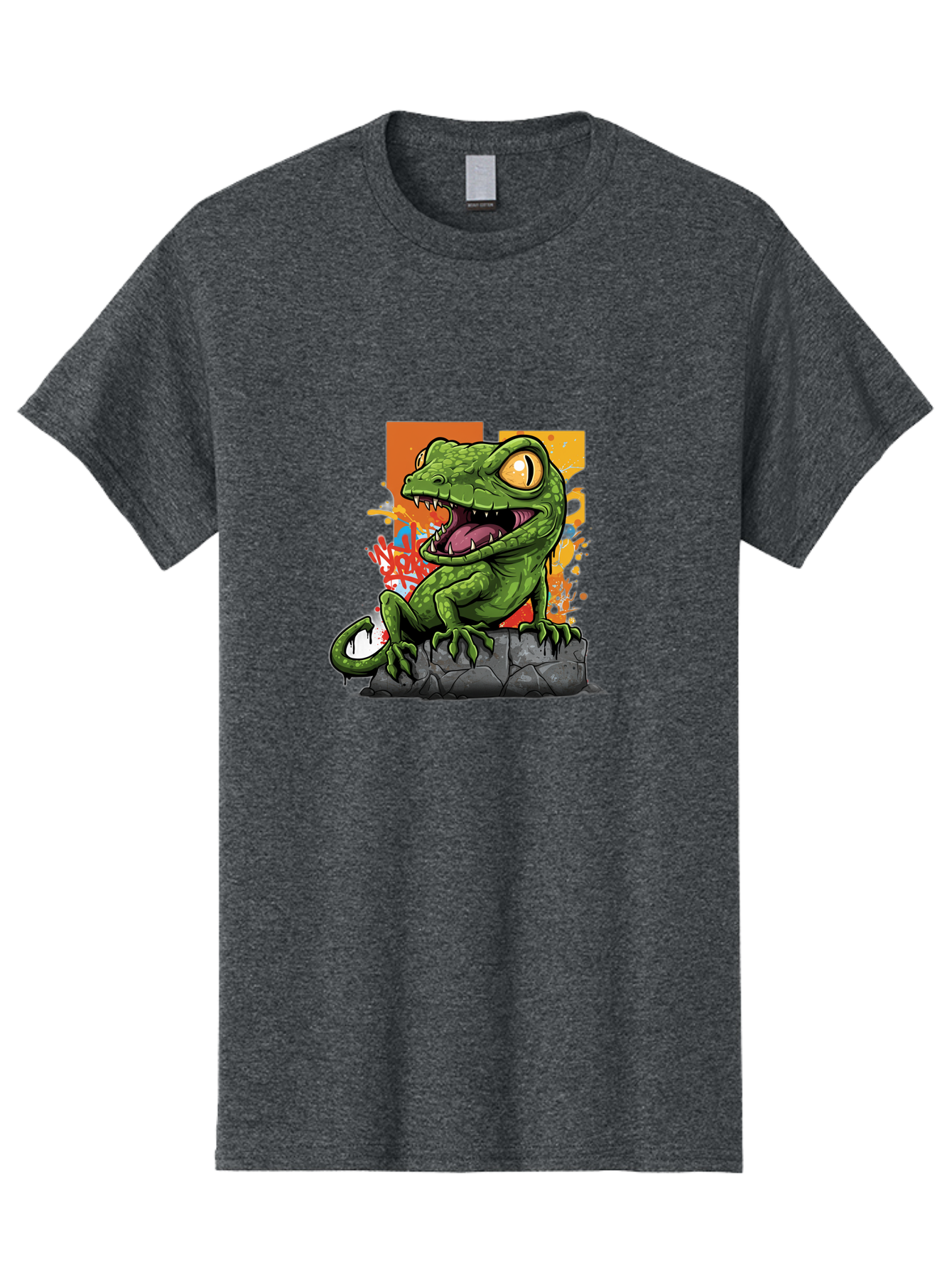Cartoon-Lizard Men'S Graphic Tee, 100% Cotton, Comfortable Casual Summer Wear, Machine Washable, Vintage Camera, Old Camera, Antique Camera, Black Camera, Classic Photography, Photography Equipment, Nostalgic Device, Film Camera, Camera Art Bal952
