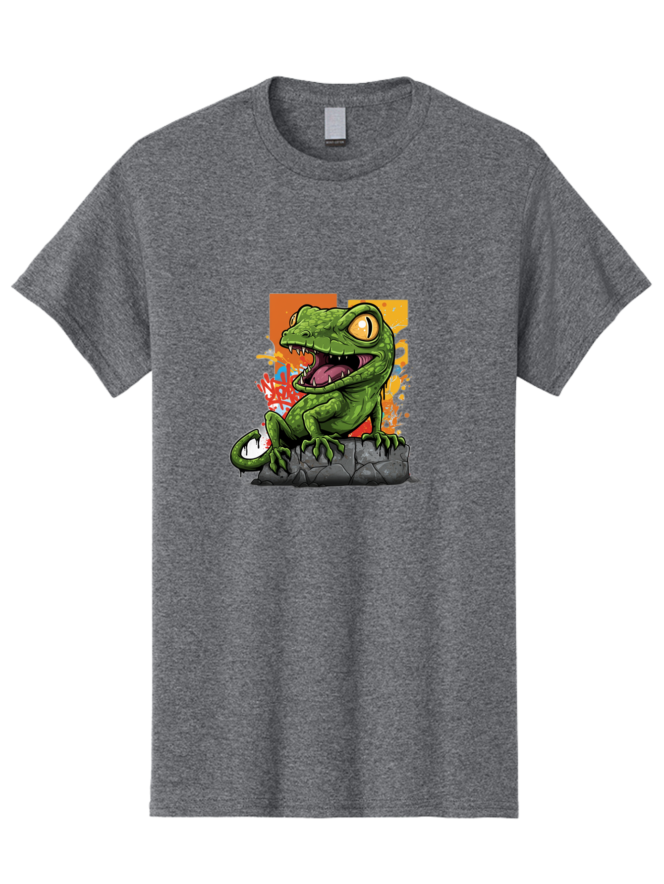 Cartoon-Lizard Men'S Graphic Tee, 100% Cotton, Comfortable Casual Summer Wear, Machine Washable, Vintage Camera, Old Camera, Antique Camera, Black Camera, Classic Photography, Photography Equipment, Nostalgic Device, Film Camera, Camera Art Bal952