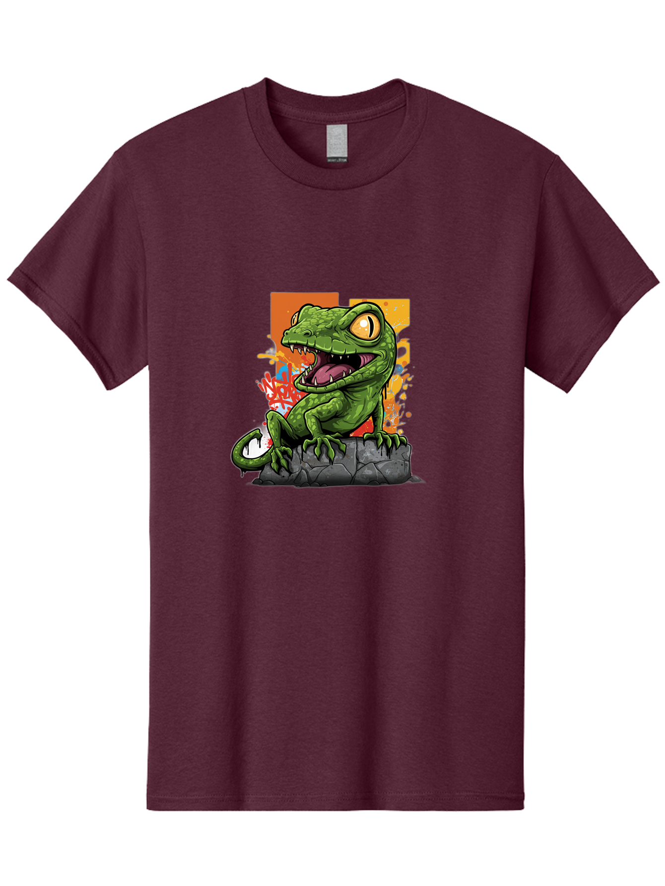 Cartoon-Lizard Men'S Graphic Tee, 100% Cotton, Comfortable Casual Summer Wear, Machine Washable, Vintage Camera, Old Camera, Antique Camera, Black Camera, Classic Photography, Photography Equipment, Nostalgic Device, Film Camera, Camera Art Bal952